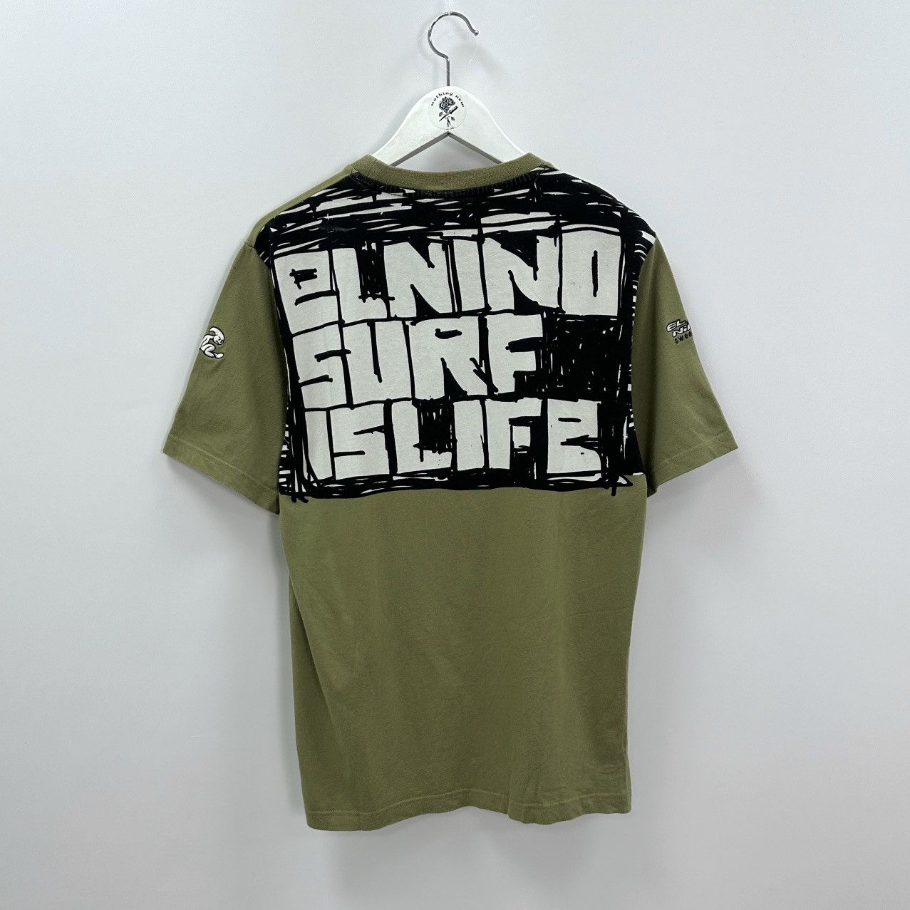 Vintage Vintage 00s El Nino Surf is Life surfing tee y2k hype rare Size US M / EU 48-50 / 2 - 2 Thumbnail