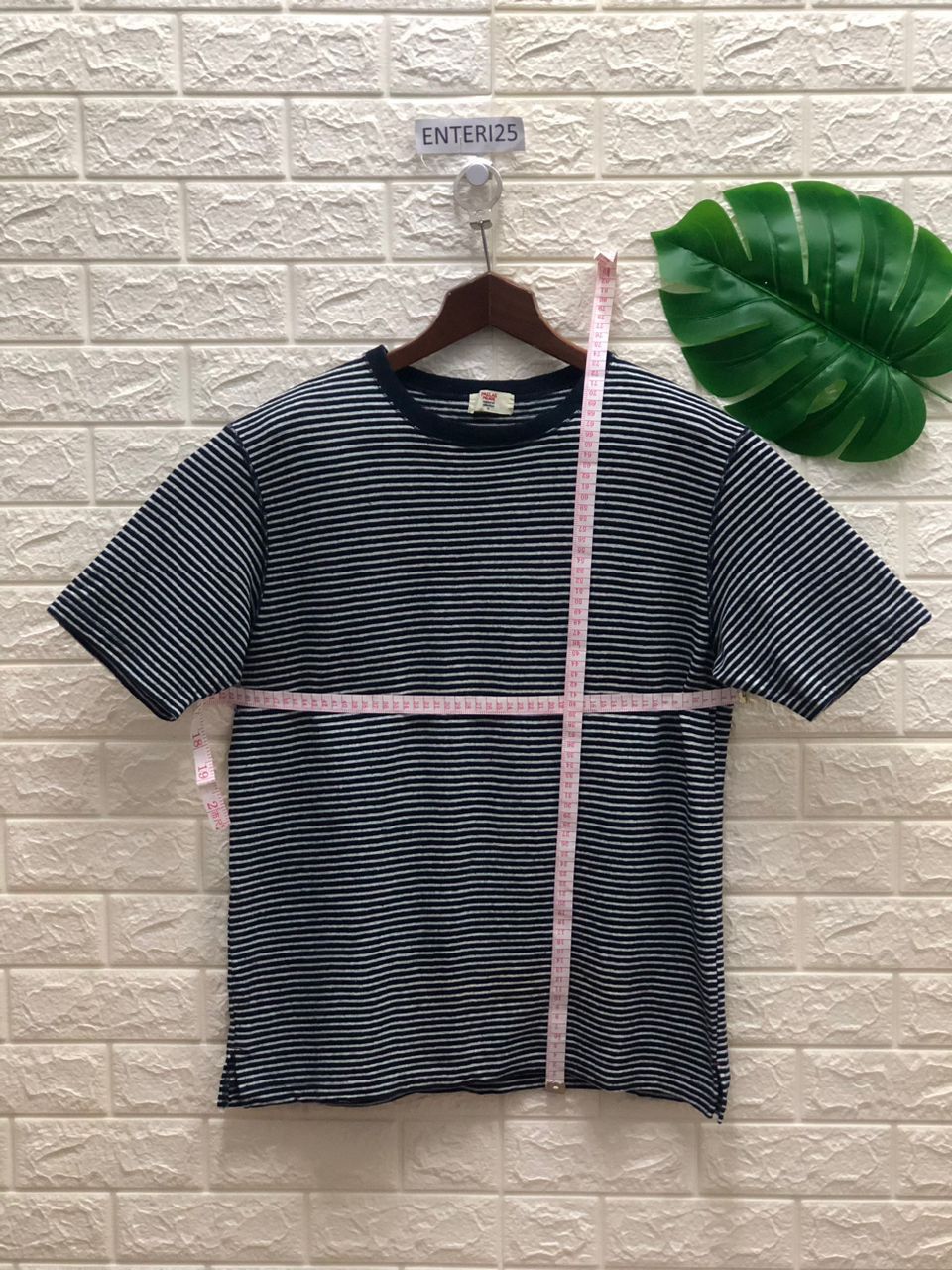 Designer vintage PALAS PALACE Striped black white made in japan Size US M / EU 48-50 / 2 - 7 Thumbnail