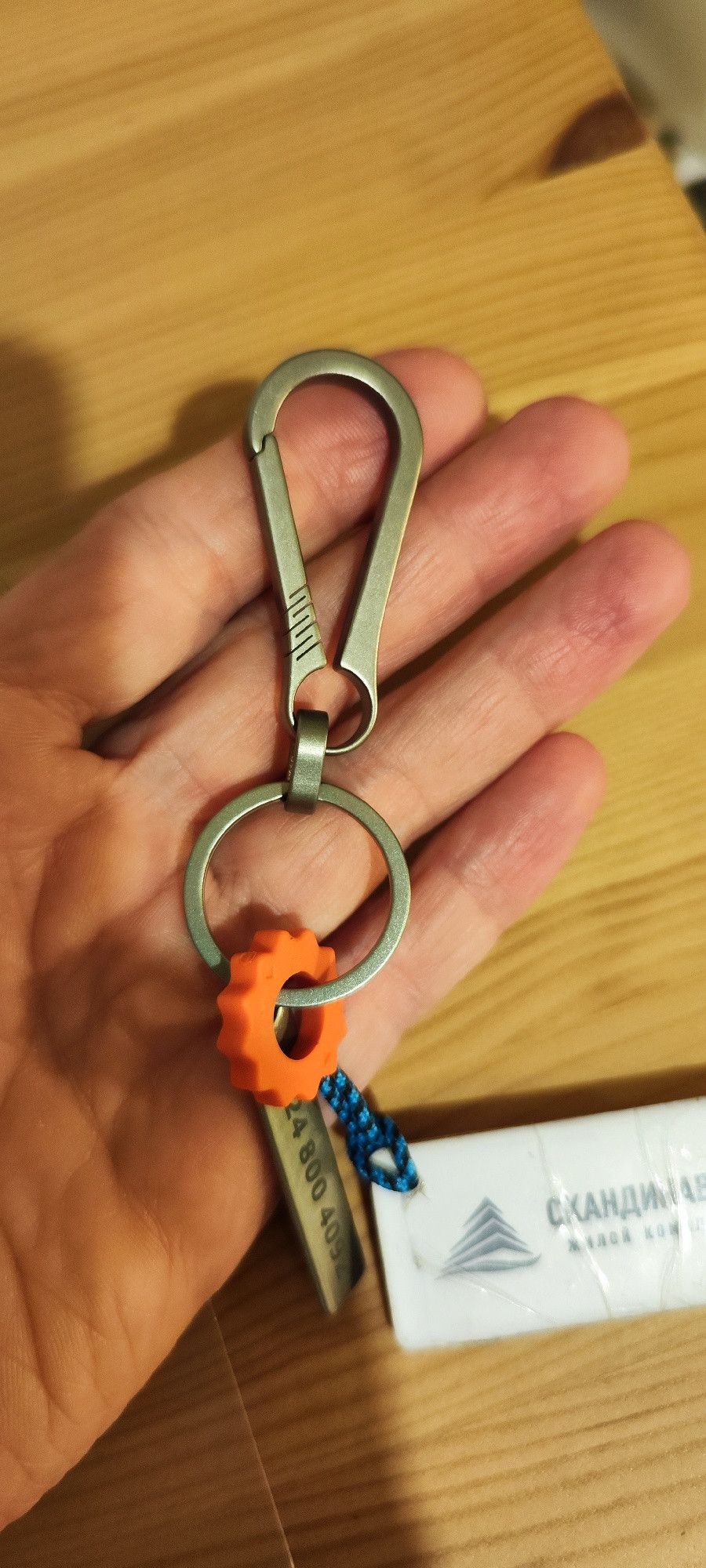 Other 8cm Titanium Alloy Street Style Carabiner Size ONE SIZE - 2 Thumbnail