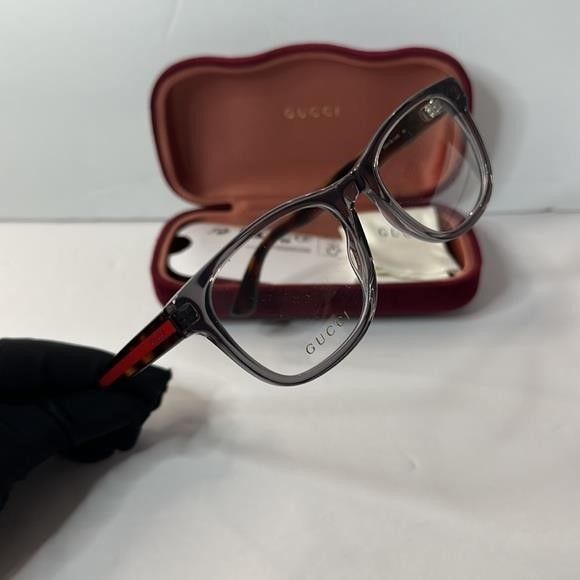Gucci Auth - Gucci's GG0004ON soft lines across frames front.Iconi Size ONE SIZE - 3 Thumbnail