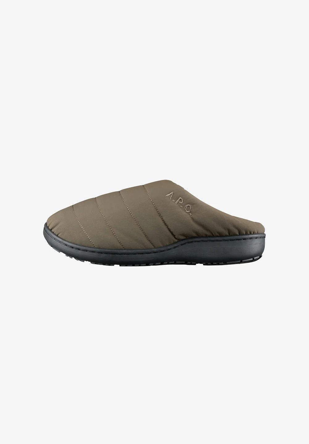 A.P.C. o1mle1125 Unisex F-Line Shoes in Khaki Green Size US 11.5 / IT 41.5 - 1 Thumbnail