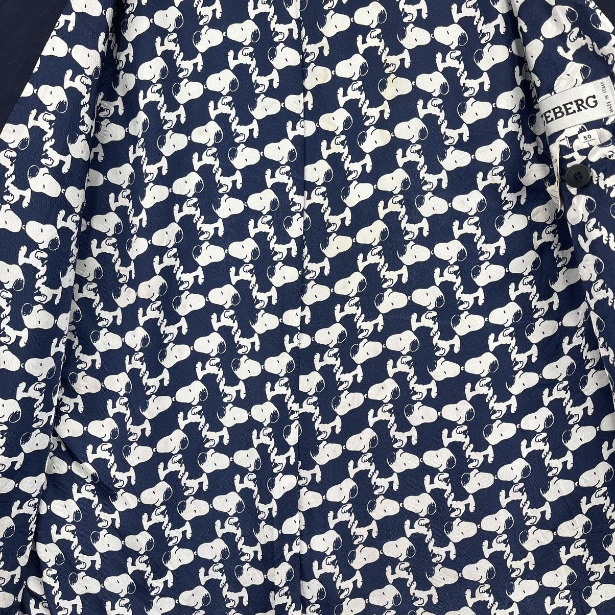 Iceberg × Peanuts × Vintage 99’s Iceberg X Peanuts Over Print Blazer Jacket Size US M / EU 48-50 / 2 - 9 Thumbnail