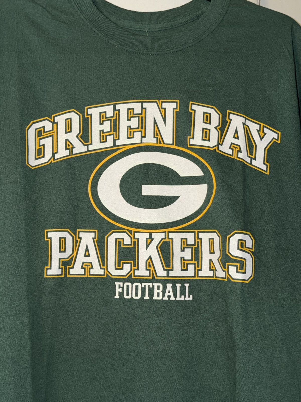 NFL NFL Team Apparel Green Bay Packers Football Shirt Mens XL Size US XL / EU 56 / 4 - 18 Thumbnail