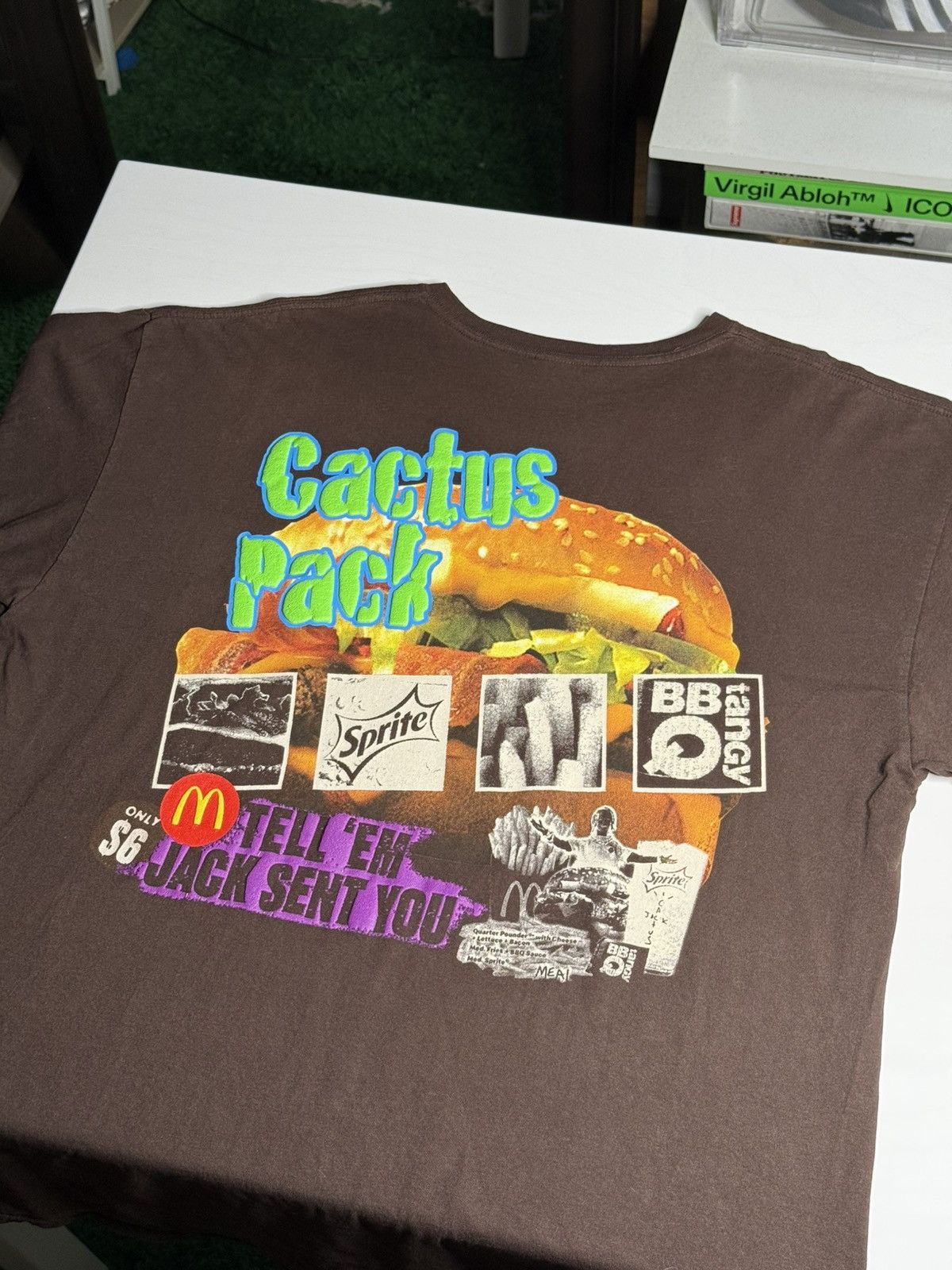 Travis Scott Travis Scott x McDonalds $6 Pack Tee "Brown" [XL] PREOWNED Size US XL / EU 56 / 4 - 1 Thumbnail