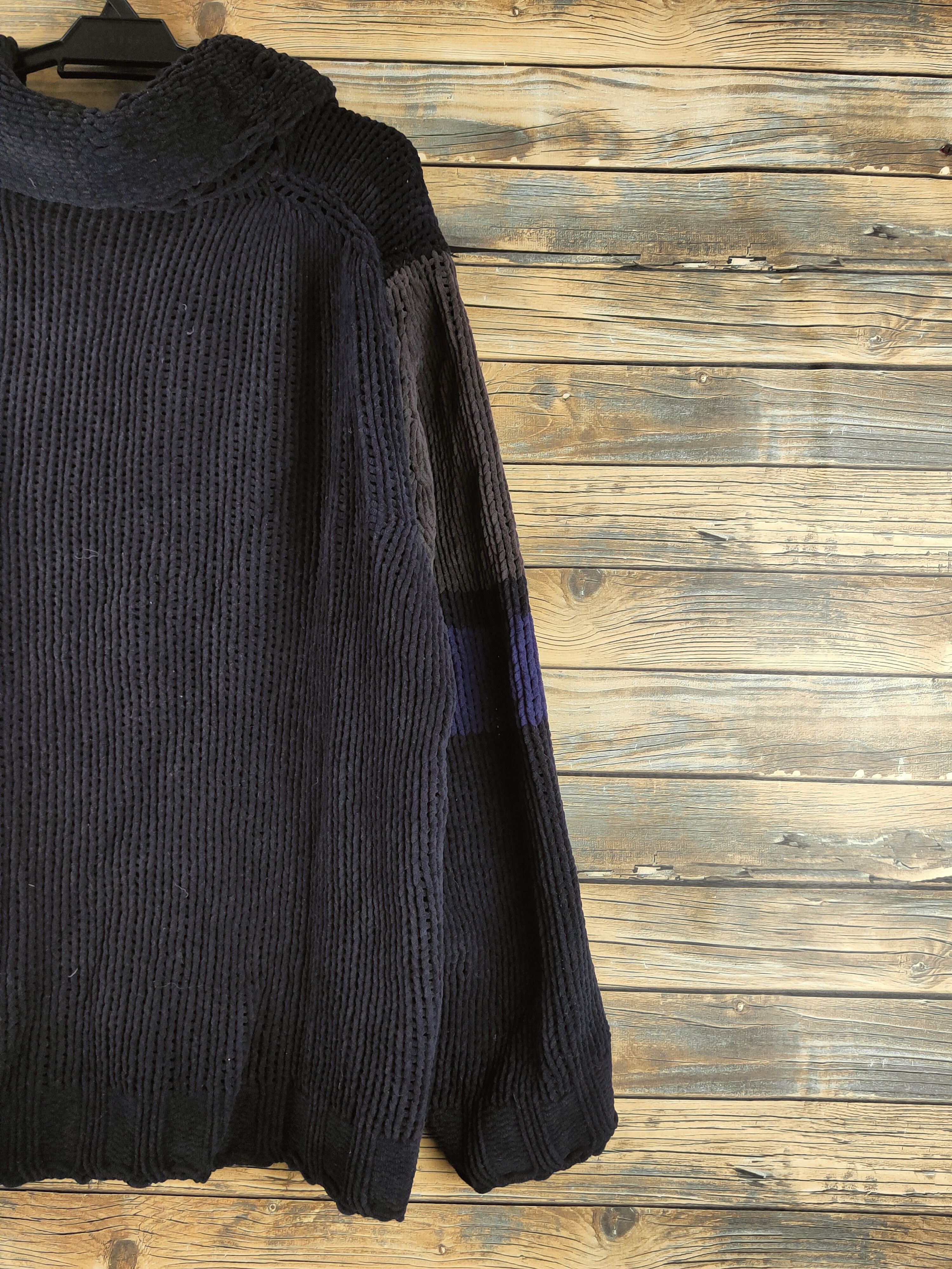 Roberto Collina DL Roberto Collina Black Knitwear Sweaters #46-428 Size US L / EU 52-54 / 3 - 9 Thumbnail