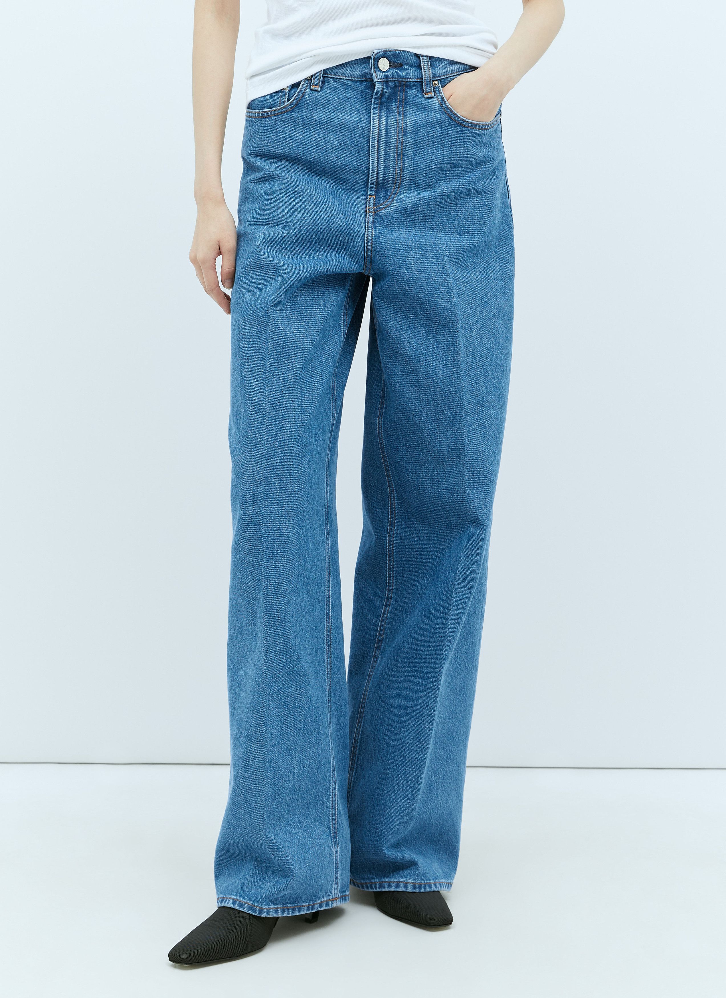Toteme Wide Leg denim Size 27" / US 4 / IT 40 - 1 Thumbnail