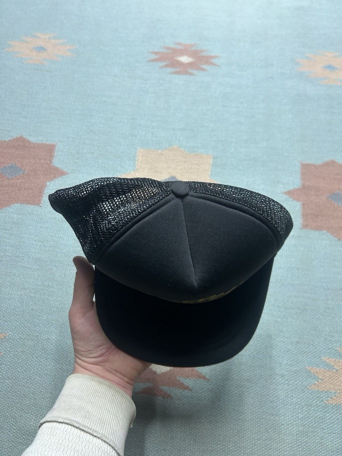 Vintage Vtg trucker hat valley petroleum Michigan black gold snap Size ONE SIZE - 3 Thumbnail