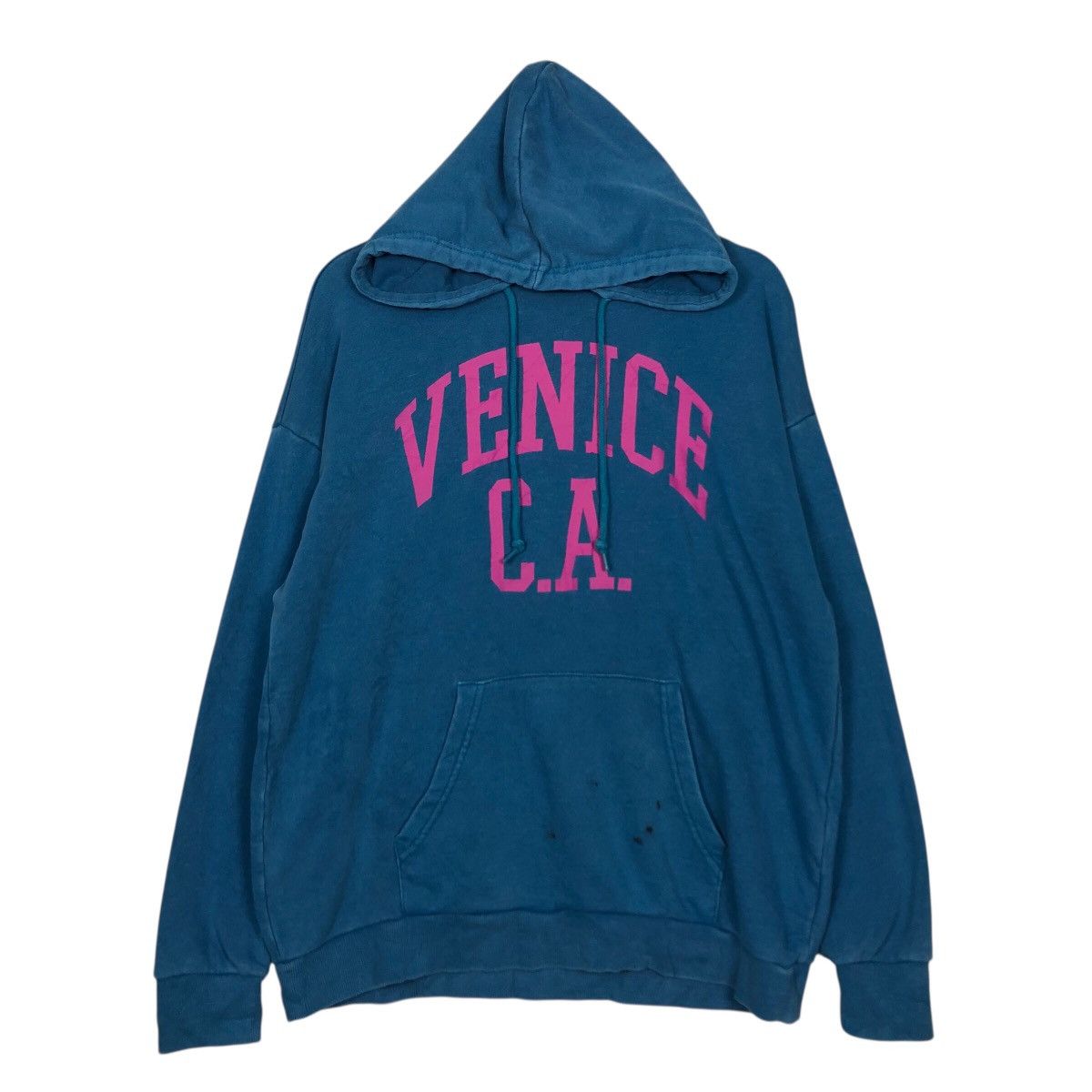 Japanese Brand 📌Vintage Venice Ca Hoodie Pull Over Big Logo Design Size US S / EU 44-46 / 1 - 2 Thumbnail