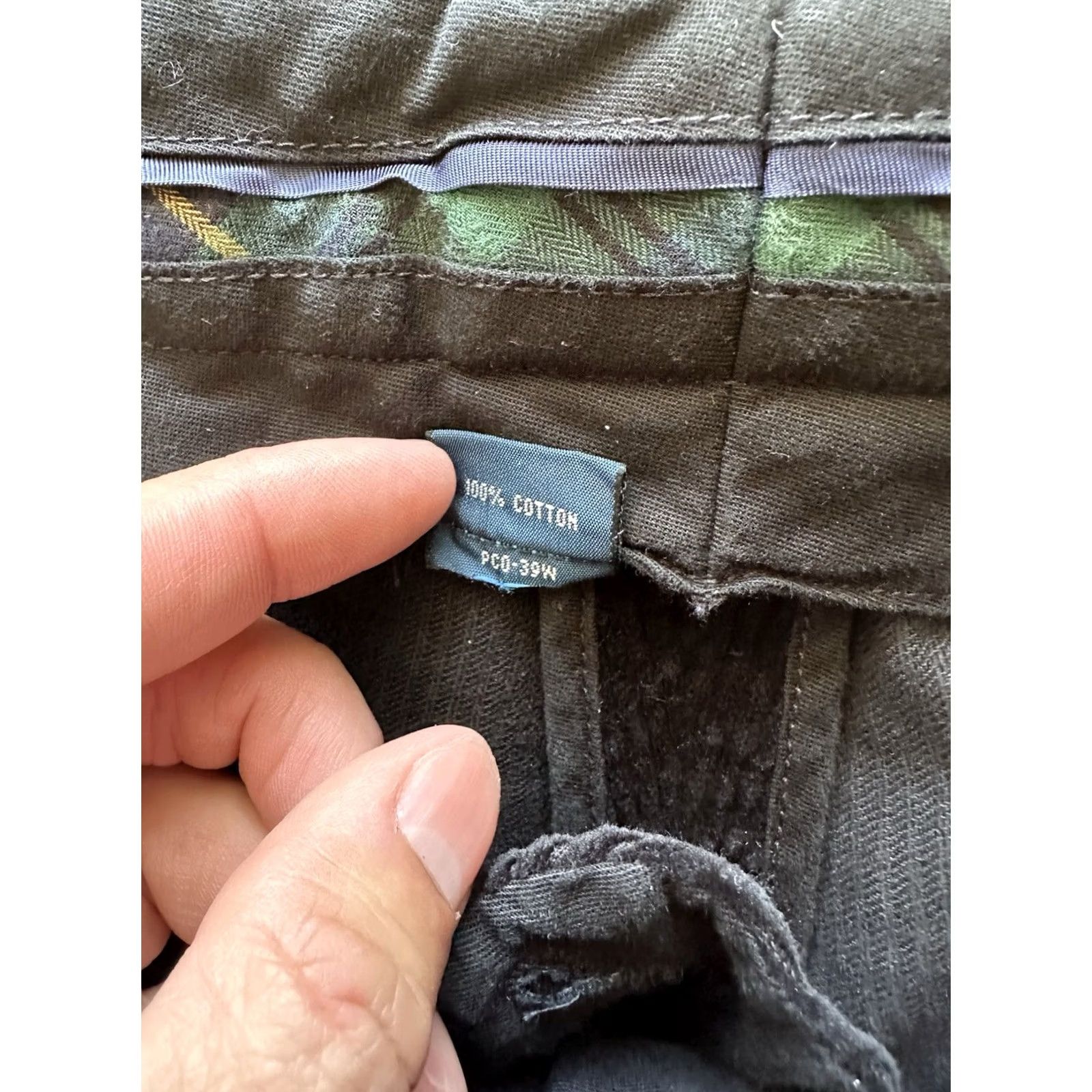 Polo Ralph Lauren VINTAGE Polo Ralph Lauren Black Corduroy Ethan Pants Mens 33x30 Polo Cords Slim? Regular? 90s Logo City College Preppy USA Size US XS / EU 42 / 0 - 6 Thumbnail