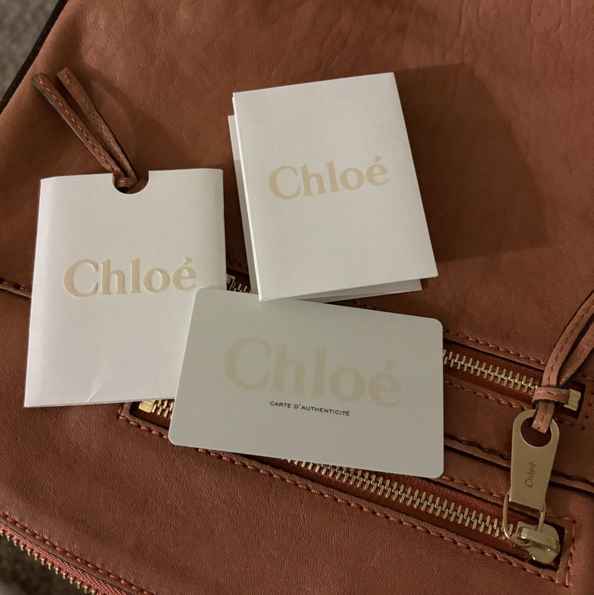 Chloe Brand new Chloe Clutch bag Angie Size ONE SIZE - 7 Thumbnail