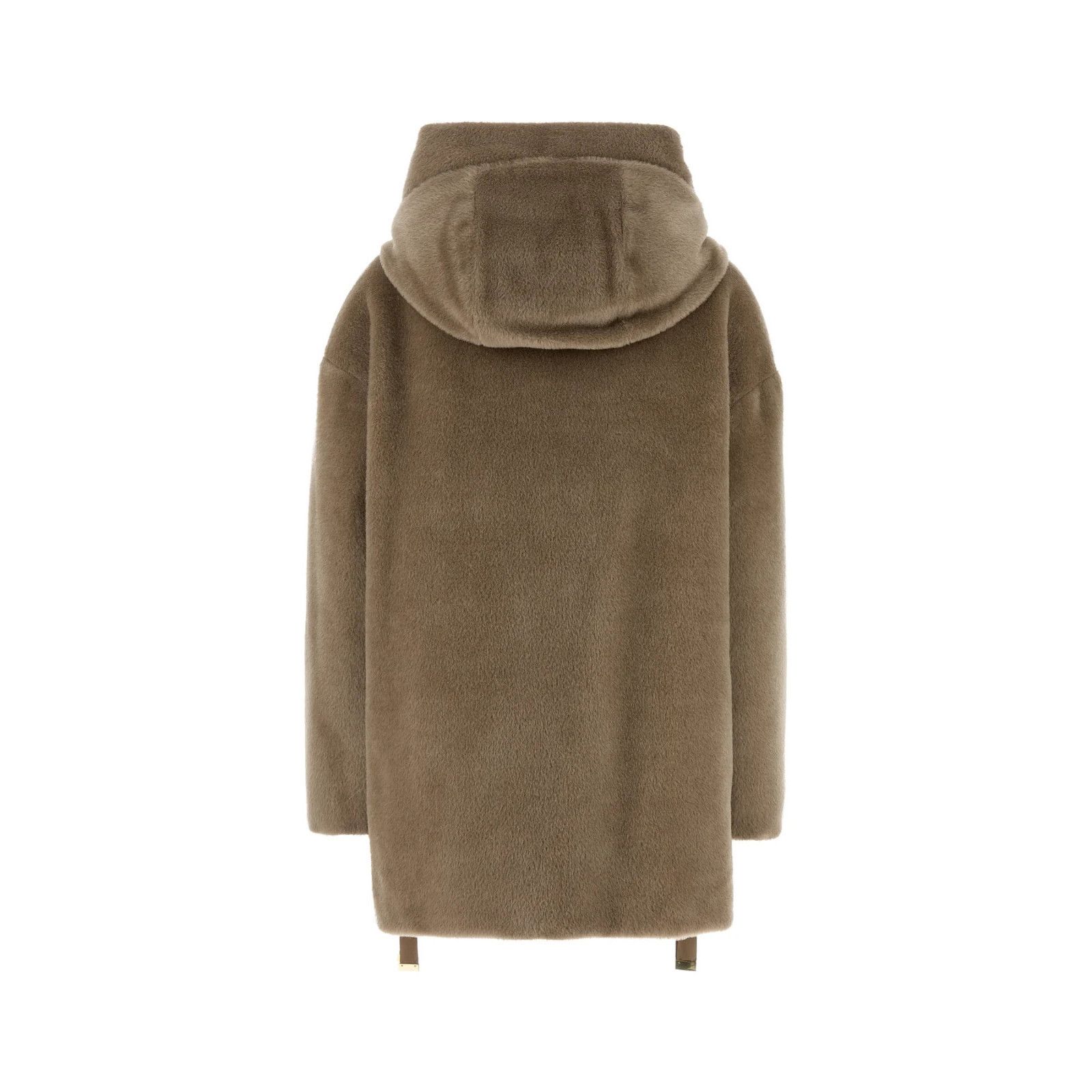 Max Mara MAX MARA Olivia Dove Gray Wool Blend Reversible Down Jacket Size XL / US 12-14 / IT 48-50 - 2 Thumbnail