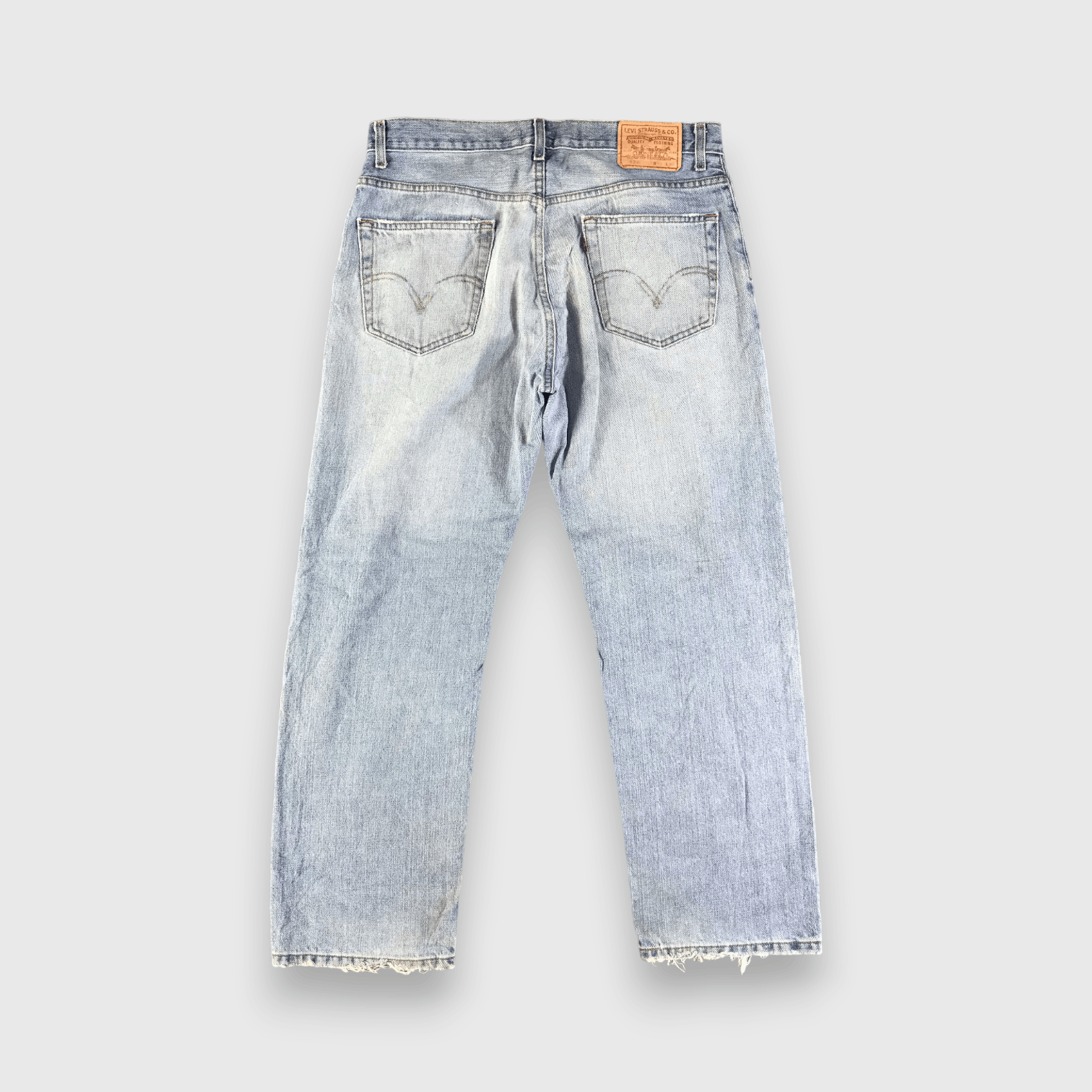 Levi's Vintage Blue Wash Levis 559 Jeans-J3114 Size US 36 / EU 52 - 2 Thumbnail