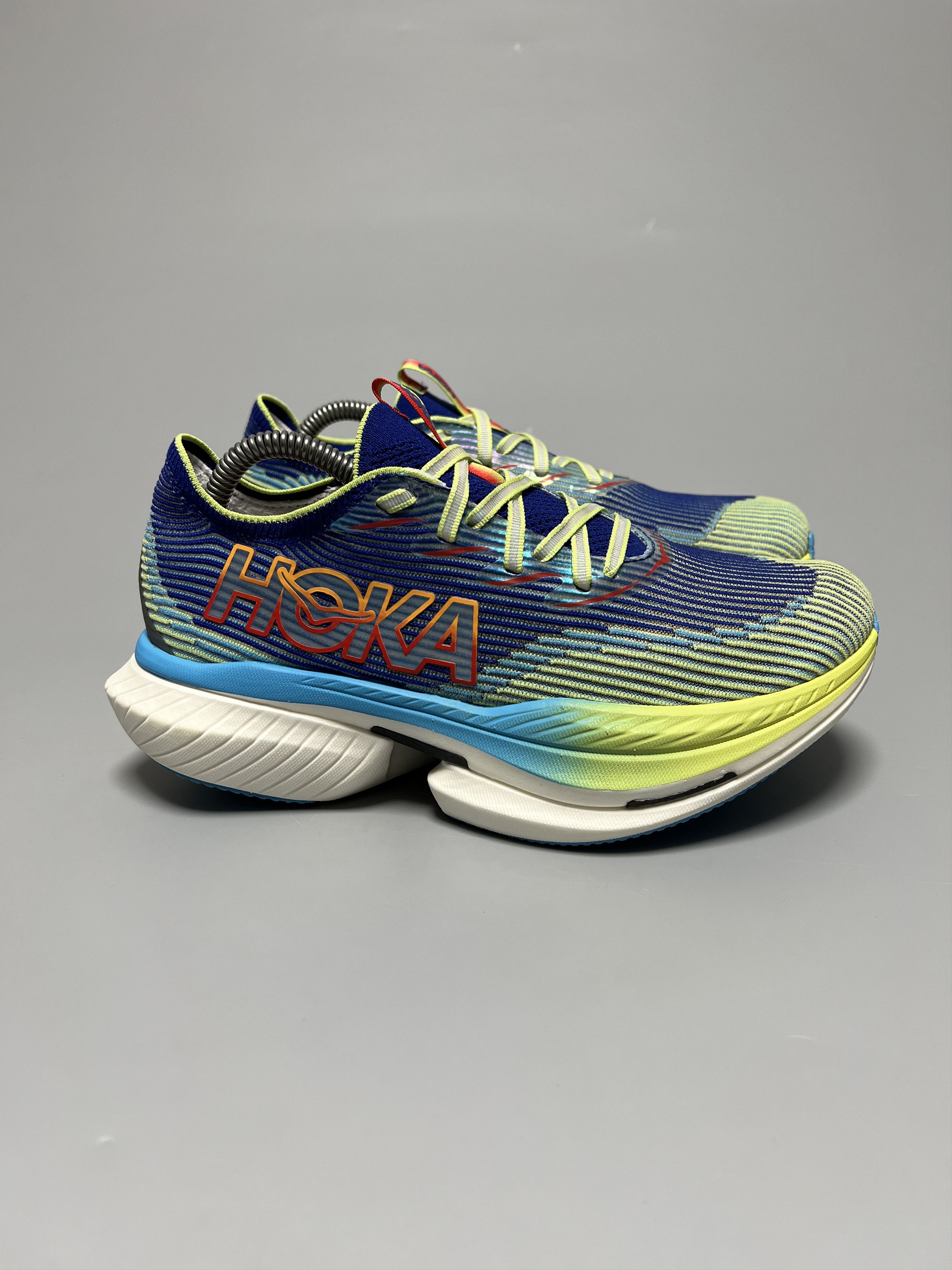 Hoka Hoka One One Celio X1 Evening Sky Lettuce Running Shoes Size US 7 / EU 40 - 1 Thumbnail