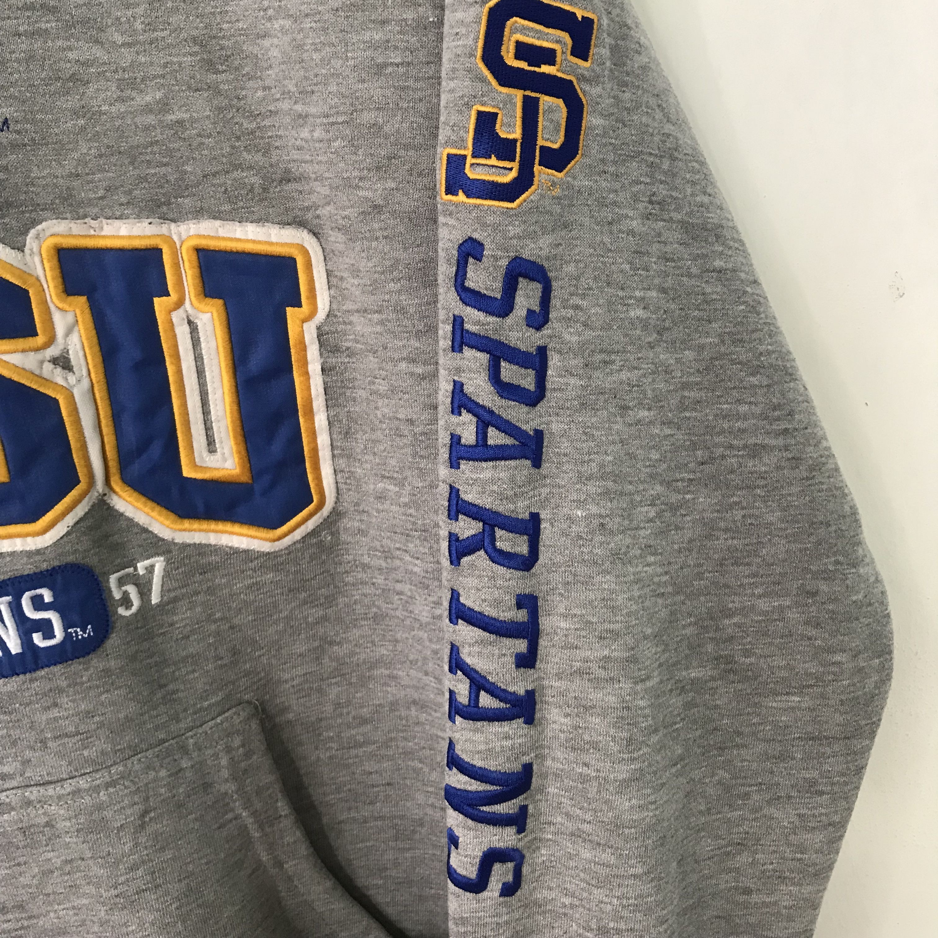 Vintage Vintage San Jose State University Grey Sweater - 382 Size US M / EU 48-50 / 2 - 5 Thumbnail
