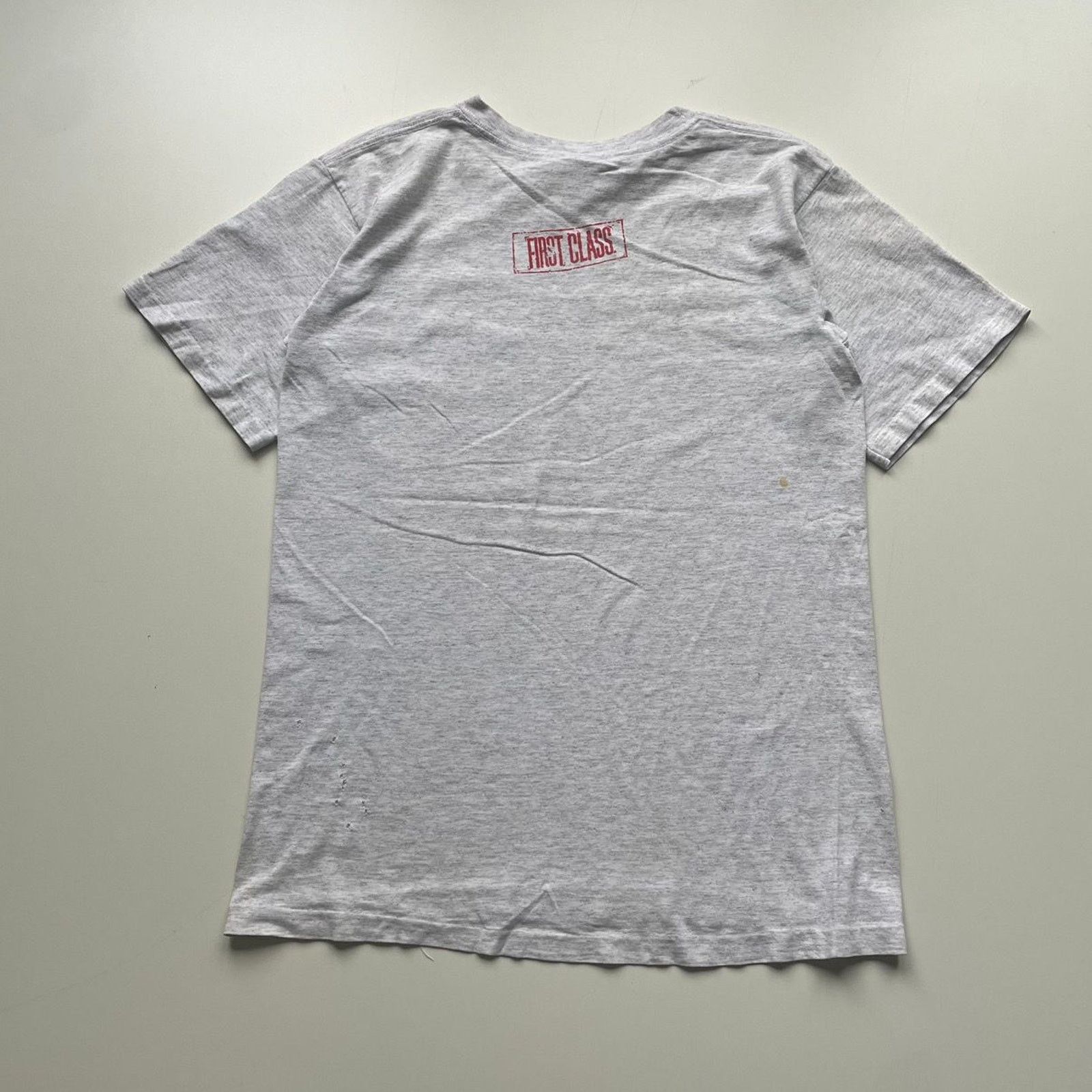 NBA × Salem Sportswear × Vintage Vintage 90s Michael Jordan Chicago Bulls NBA T Shirt Medium Size US M / EU 48-50 / 2 - 4 Thumbnail