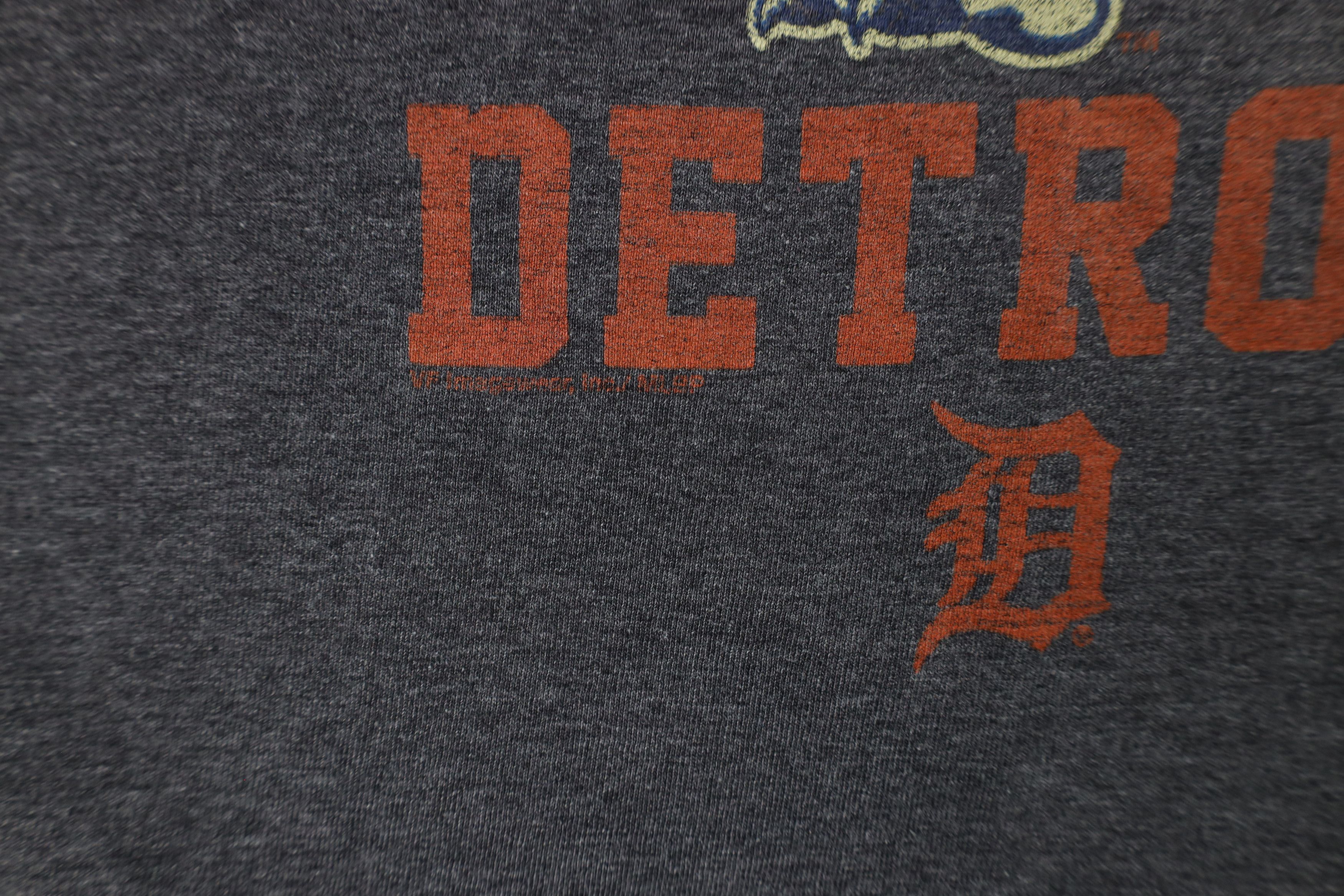 Vintage Vintage Logo Detroit Tigers Old English D Baseball T-Shirt Size XL / US 12-14 / IT 48-50 - 5 Thumbnail