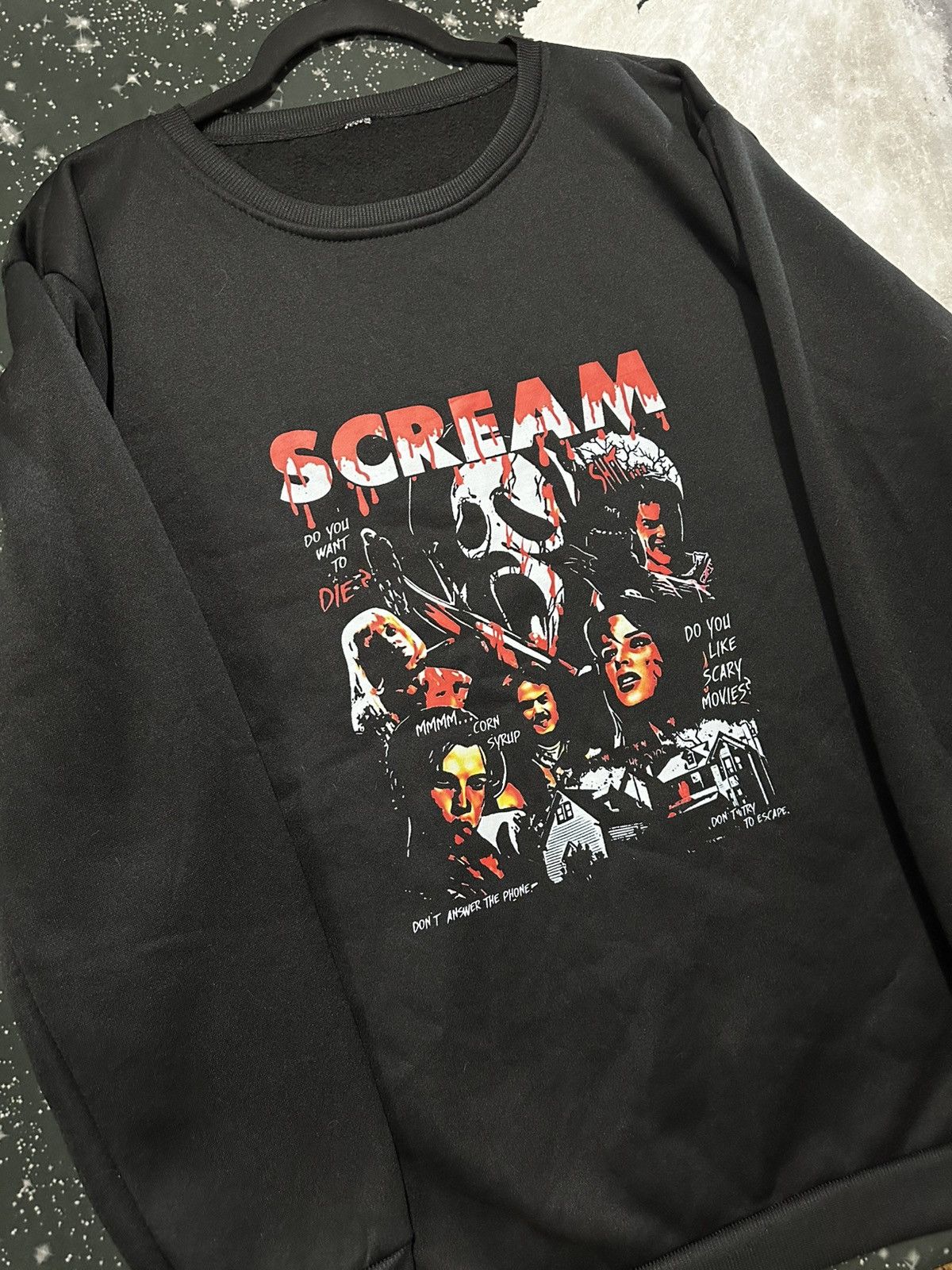 Other Scream Movie Poster Style Sweatshirt Size US XL / EU 56 / 4 - 3 Thumbnail