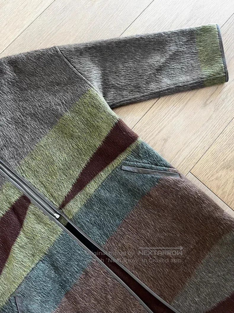 Hermes Hermes Dark green cashmere wool coat Size XXS / US 00 / IT 34 - 4 Thumbnail