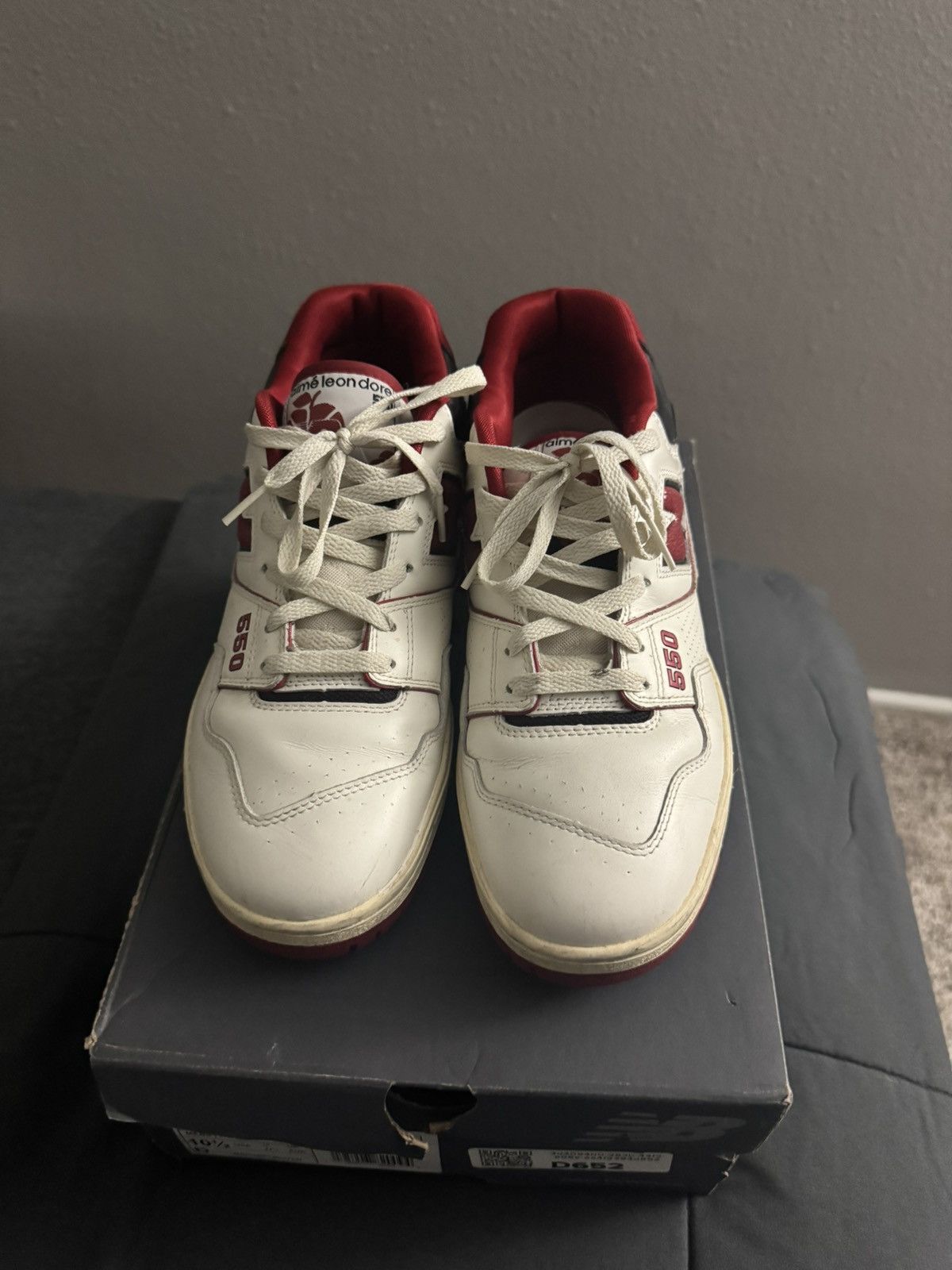 Aime Leon Dore × New Balance New Balance x Aime Leon Dore 550 - Red Size US 10 / EU 43 - 7 Thumbnail