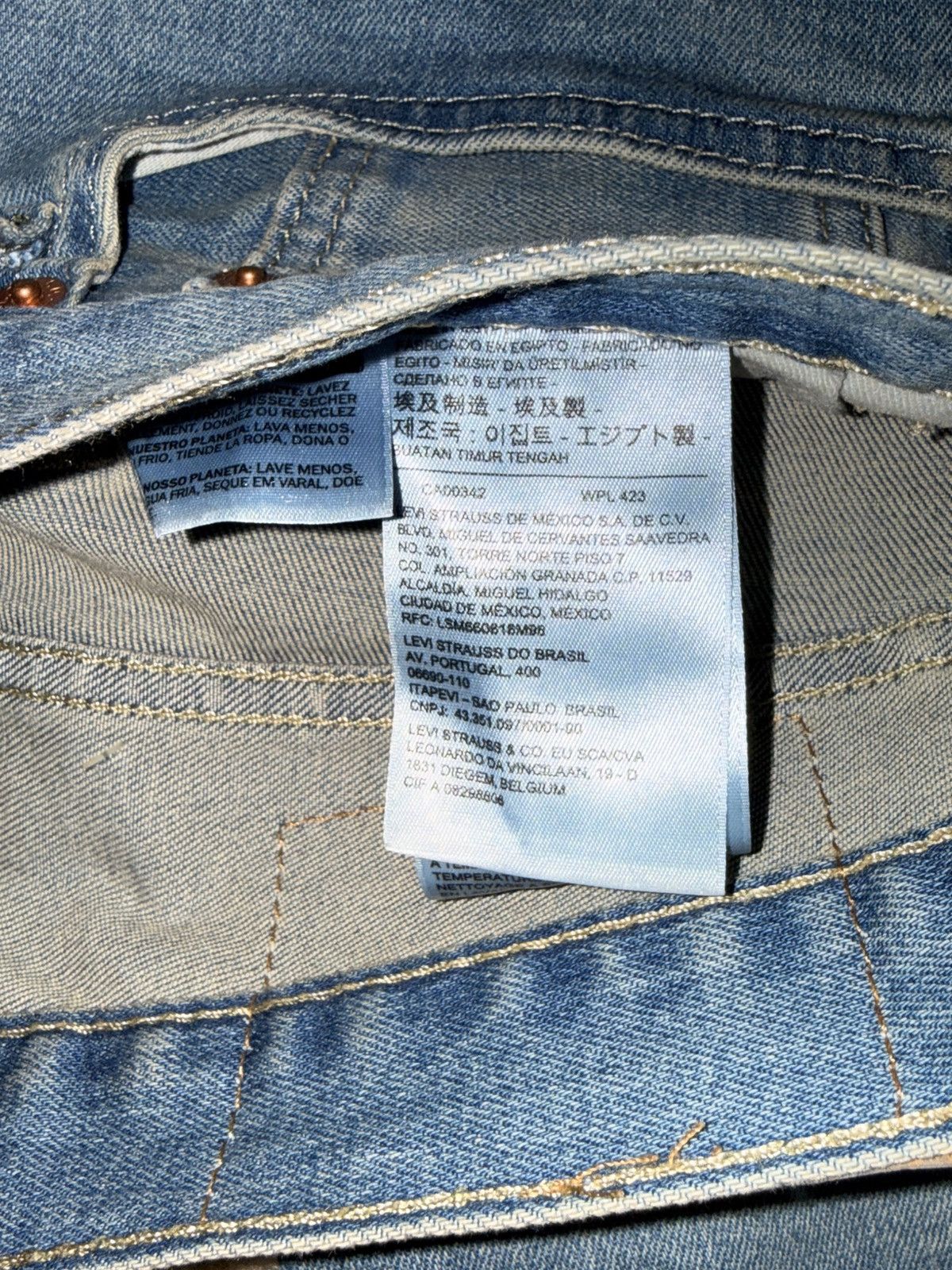 Levi's Levi 501 Jean Straight Leg Size US 31 - 3 Thumbnail