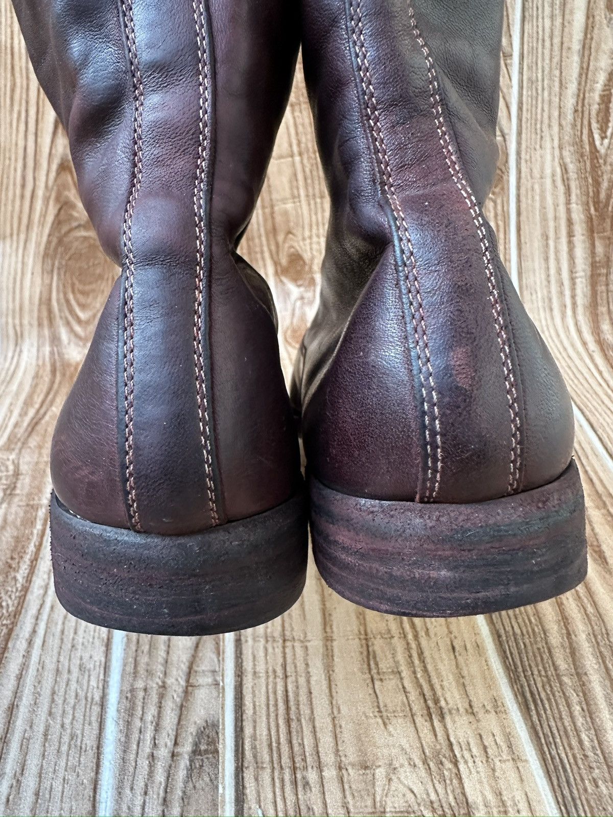 Guidi Guidi 210 Soft Horse Leather Front Zip up Boots Size US 7 / IT 37 - 11 Thumbnail