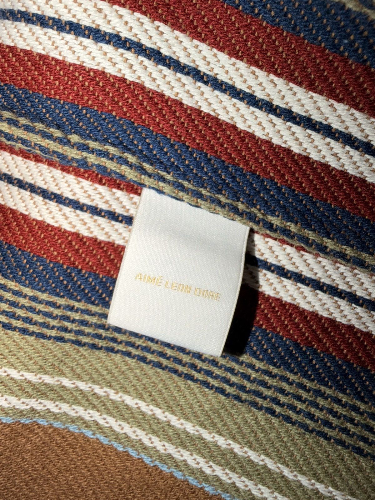 Aime Leon Dore Aime Leon Dore Blanket Serape Striped Brown Chore Coat Small Size US S / EU 44-46 / 1 - 6 Thumbnail