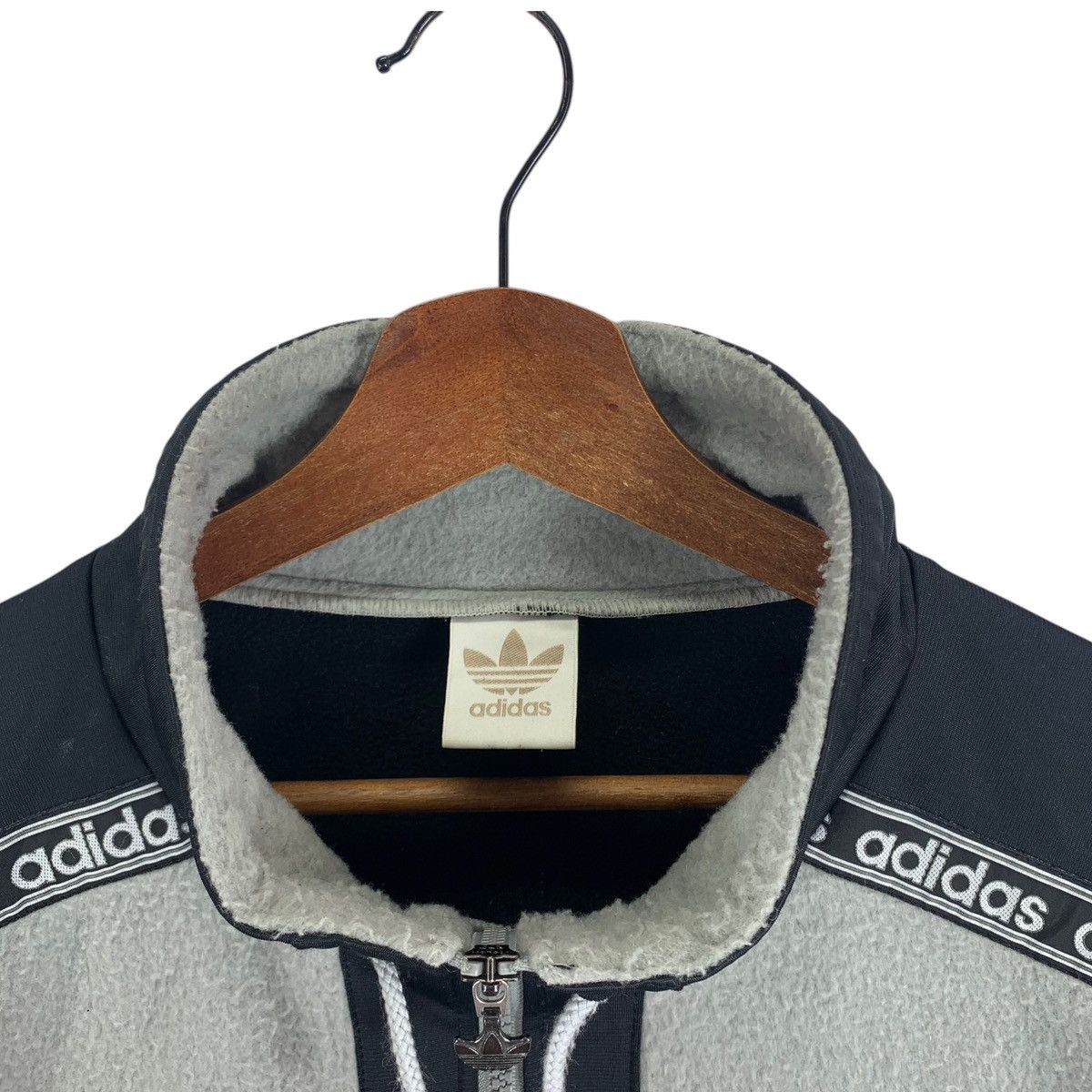 Vintage VINTAGE 90S ADIDAS DECENTE HALF ZIPPER SWEATER Size US L / EU 52-54 / 3 - 5 Thumbnail