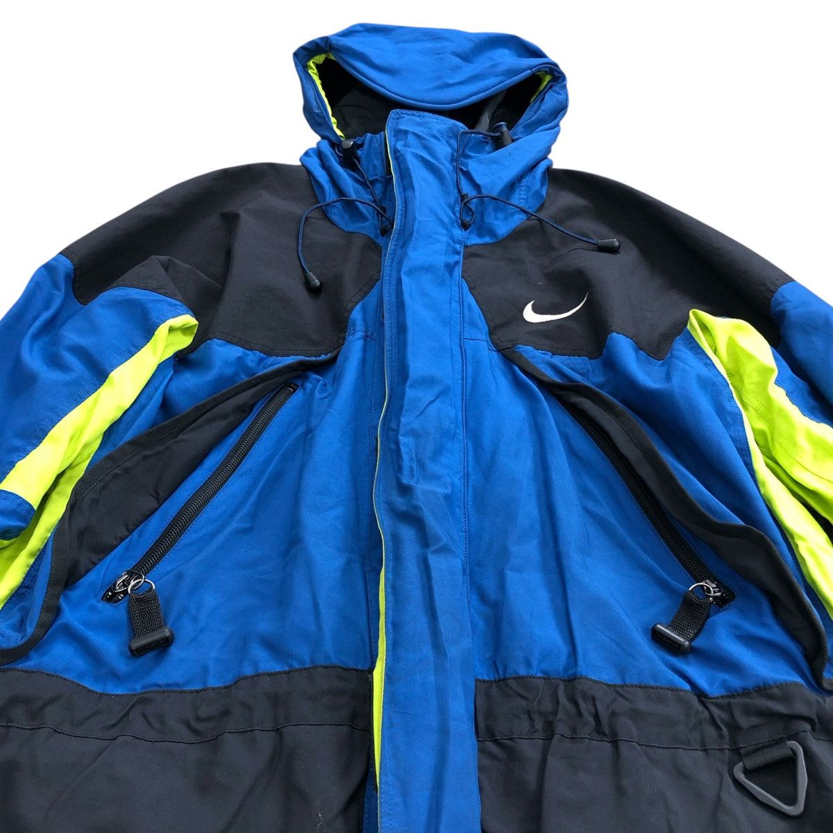 Nike Vtg Nike ACG 00s Lungs Era Waterproof Storm Fit Tech Jacket Size US M / EU 48-50 / 2 - 6 Thumbnail