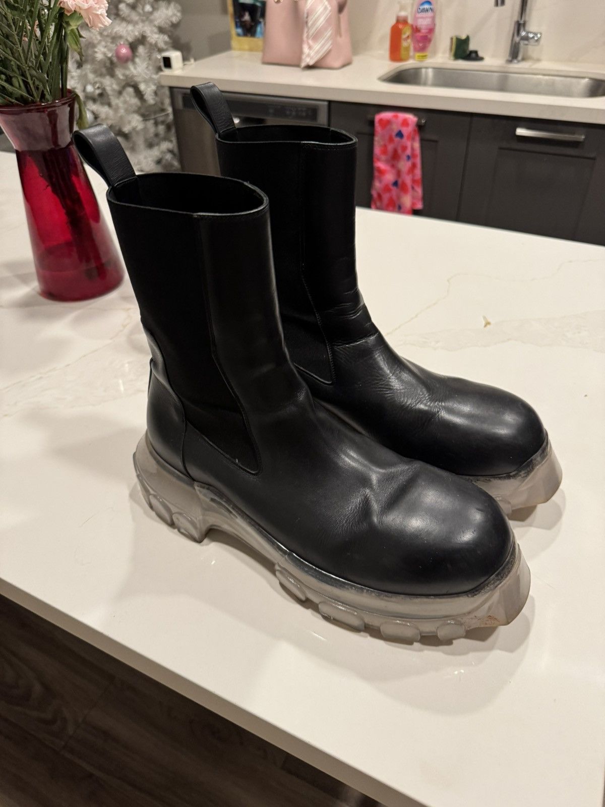 Rick Owens Rick Owens Bozo Boots Size US 12 / EU 45 - 3 Thumbnail