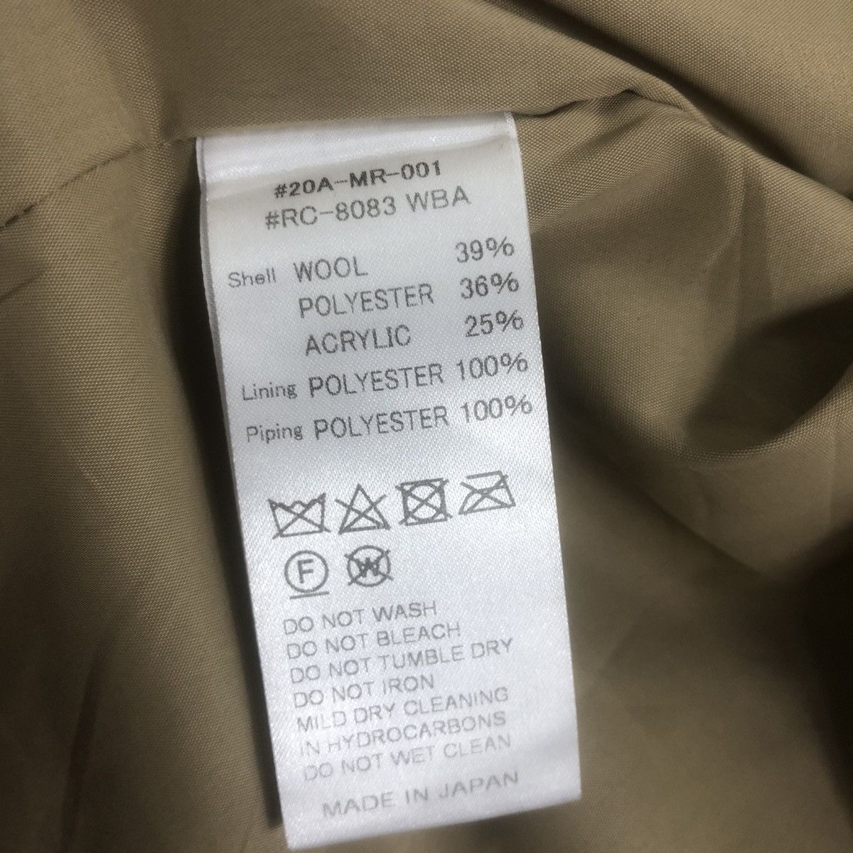 Japanese Brand × Orcival Orcival button jacket Size US L / EU 52-54 / 3 - 8 Thumbnail