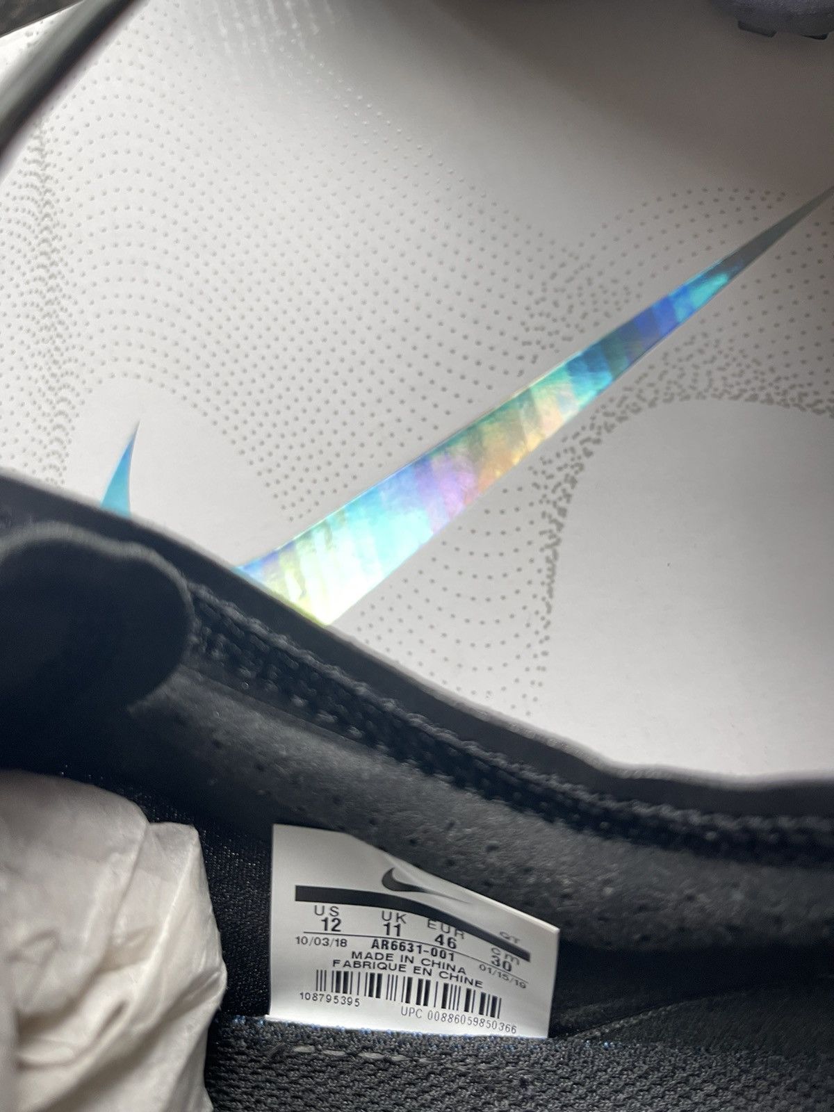 Nike 2019 Nike Air VaporMax Throwback Future Size US 12 / EU 45 - 6 Thumbnail