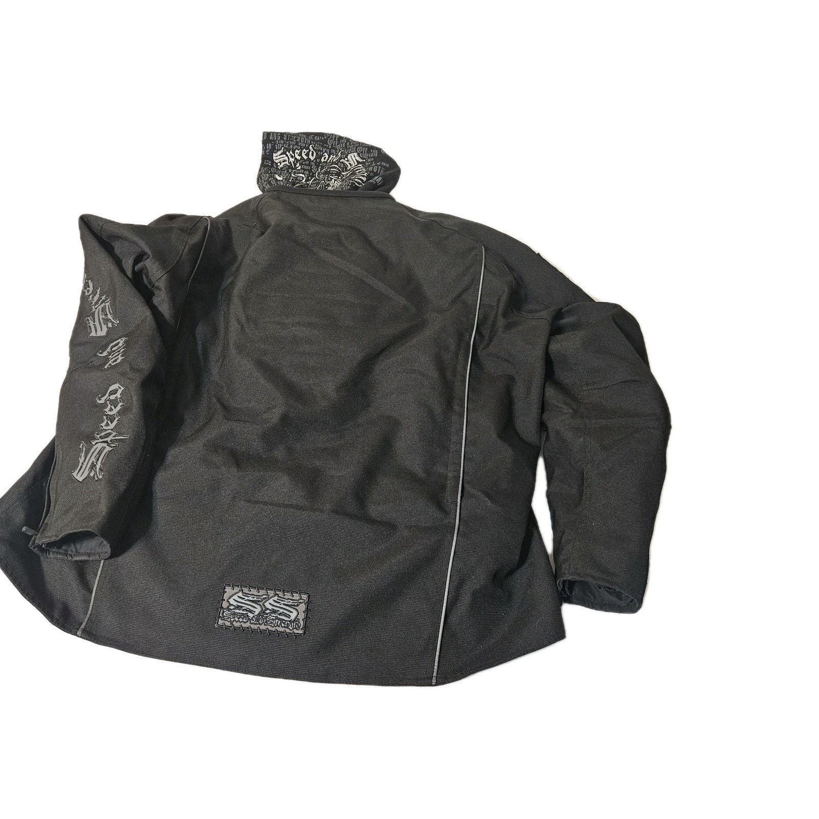 Straight To Hell Speed & Straight Motorcycle Jacket 2XL Dead Center Padded Size US XXL / EU 58 / 5 - 5 Thumbnail