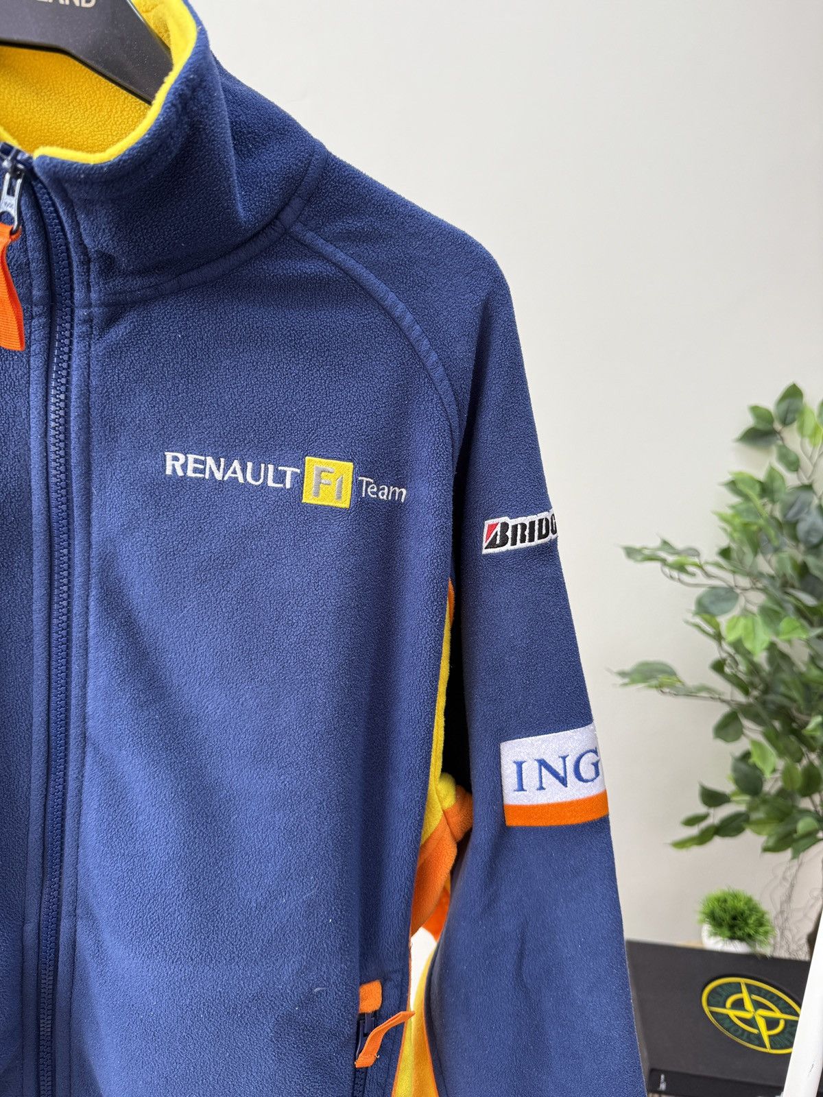 Other Vintage Renault F1 Team ING Fleece Jacket Size US L / EU 52-54 / 3 - 5 Thumbnail