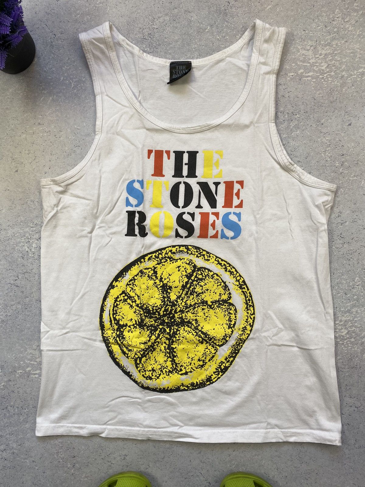 Band Tees The Stone Roses Men’s White Sleeveless Size medium Size US M / EU 48-50 / 2 - 4 Thumbnail