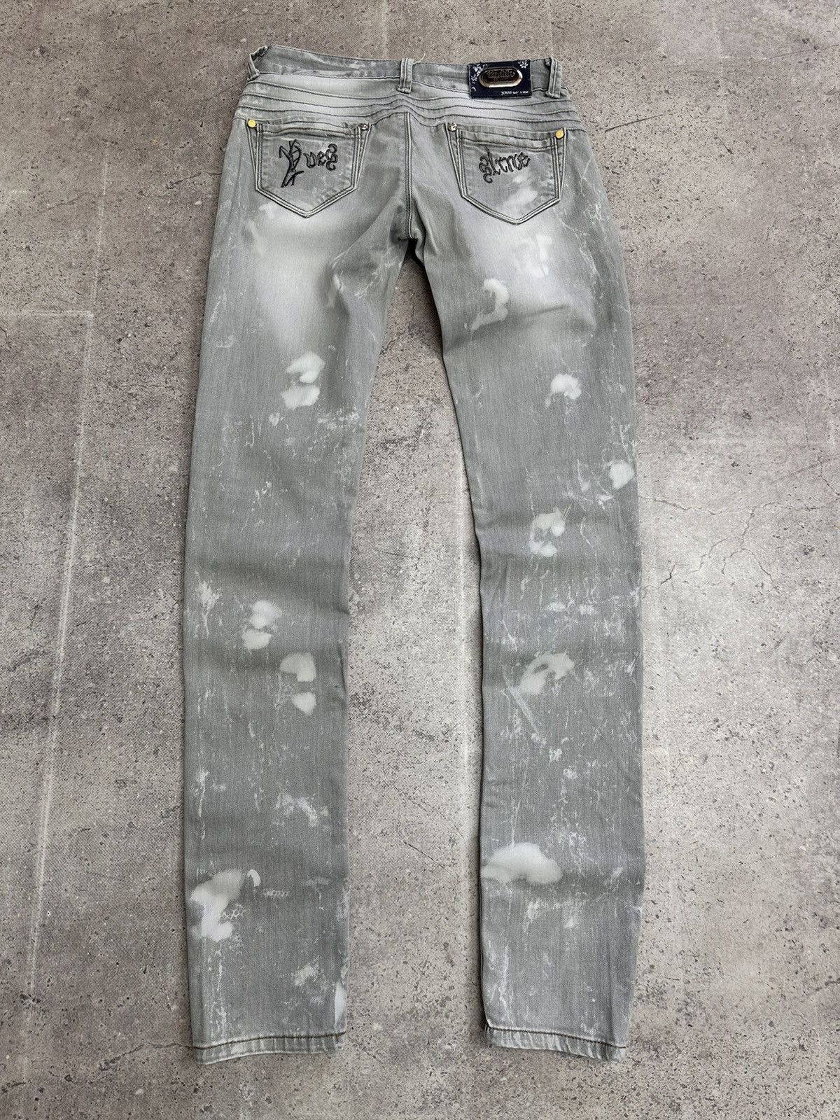 14th Addiction Vintage Denim Flared Pants Miss Sixty Denim Diesel Style Size 28" / US 6 / IT 42 - 8 Thumbnail