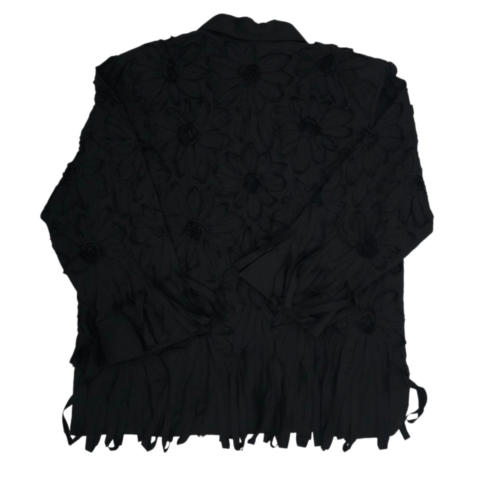 Other Pong Poco Shirt XL Fabric Ribbons Textured Flower Boho Artsy Size XL / US 12-14 / IT 48-50 - 10 Thumbnail