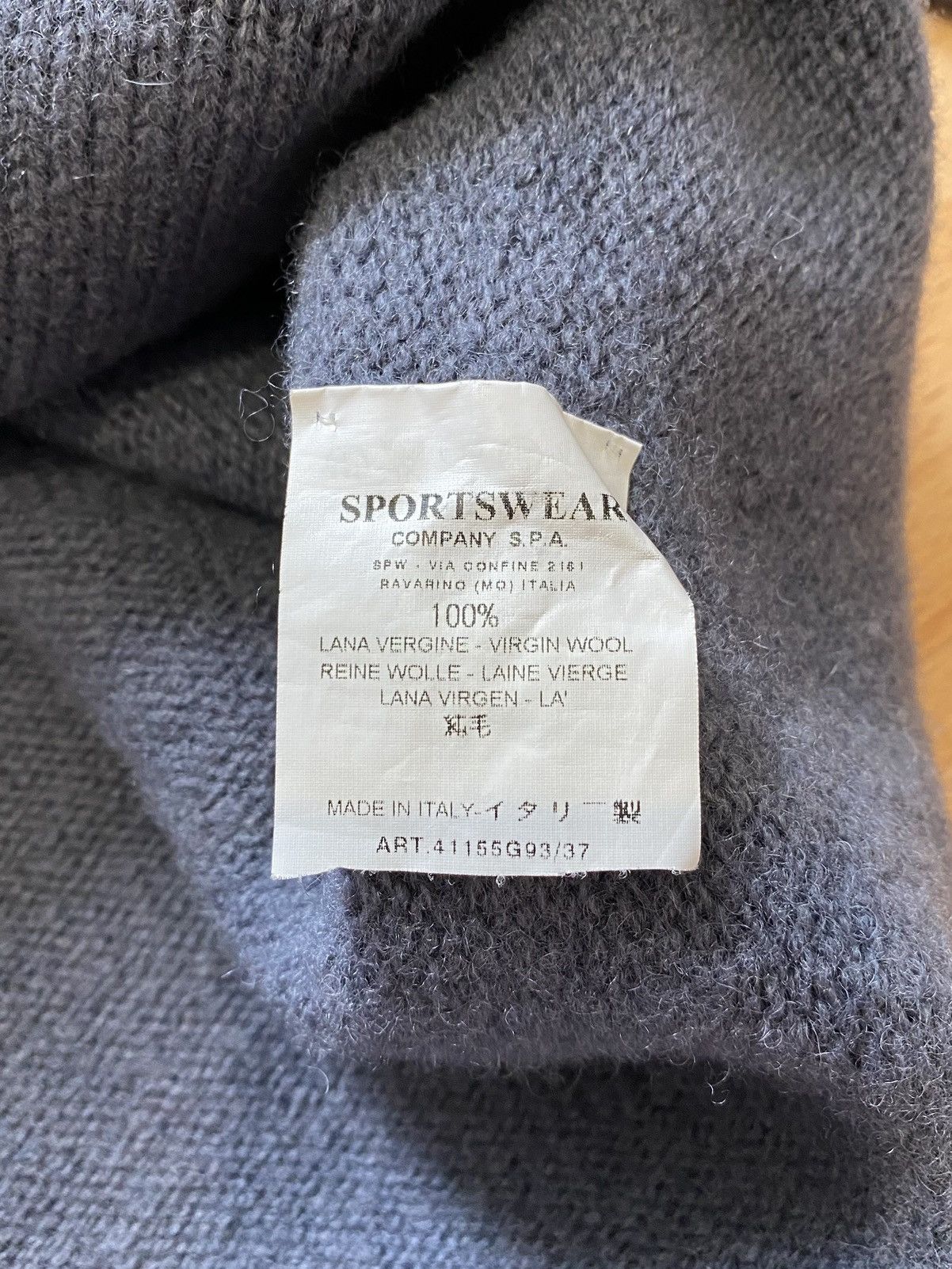 Stone Island Authentic 2004 Stone Island Knitted Full Zip Hoodie Sweater Size US XL / EU 56 / 4 - 14 Thumbnail