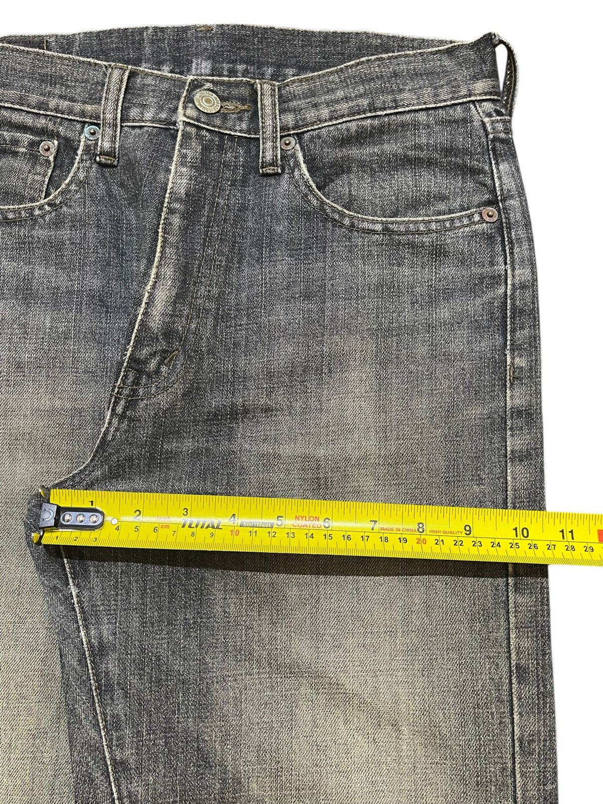 14th Addiction Vintage Japanese Brand Mud Wash Faded Style Jeans Size US 29 - 15 Thumbnail