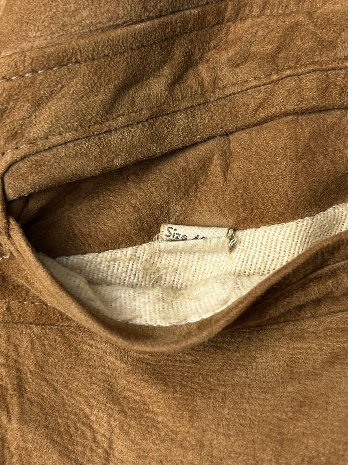 Genuine Leather Amalgamation Suede Leather Western Coat Size US L / EU 52-54 / 3 - 10 Thumbnail