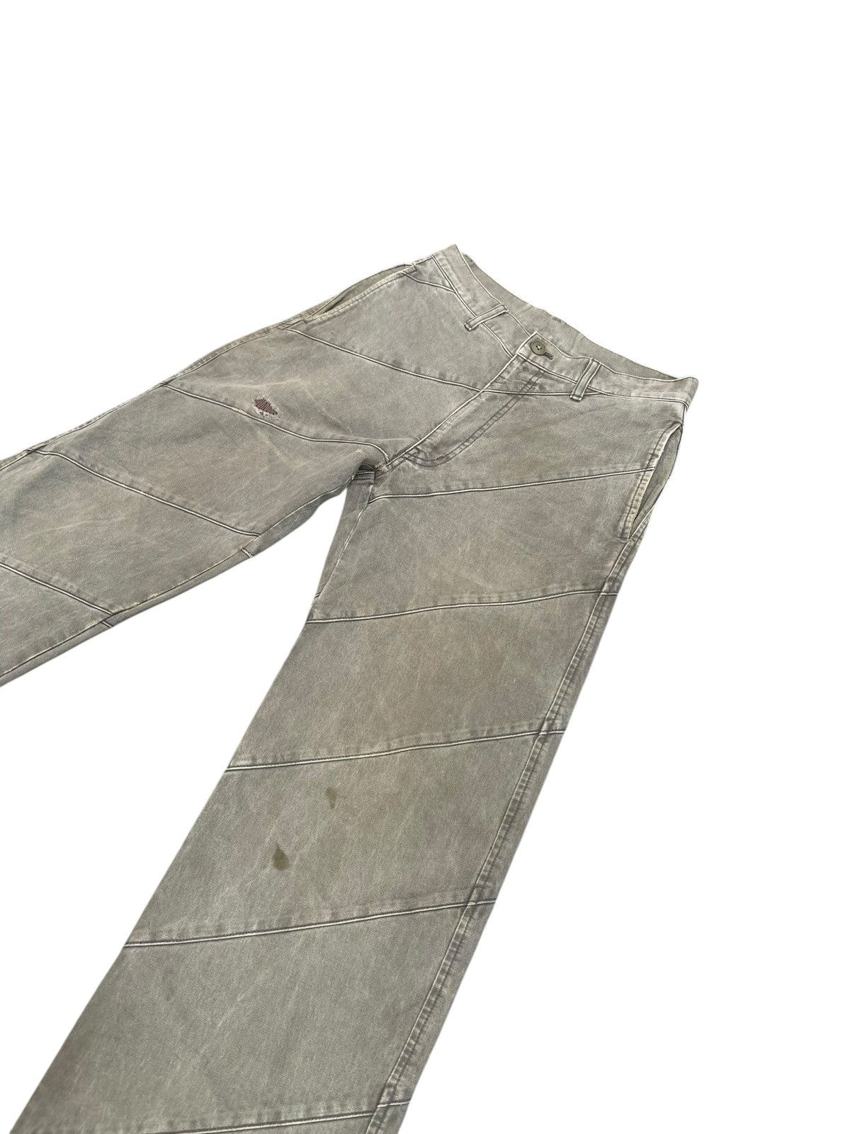 Japanese Brand Vintage Rupert The Difference Wide Leg Distresed Size US 30 / EU 46 - 2 Thumbnail