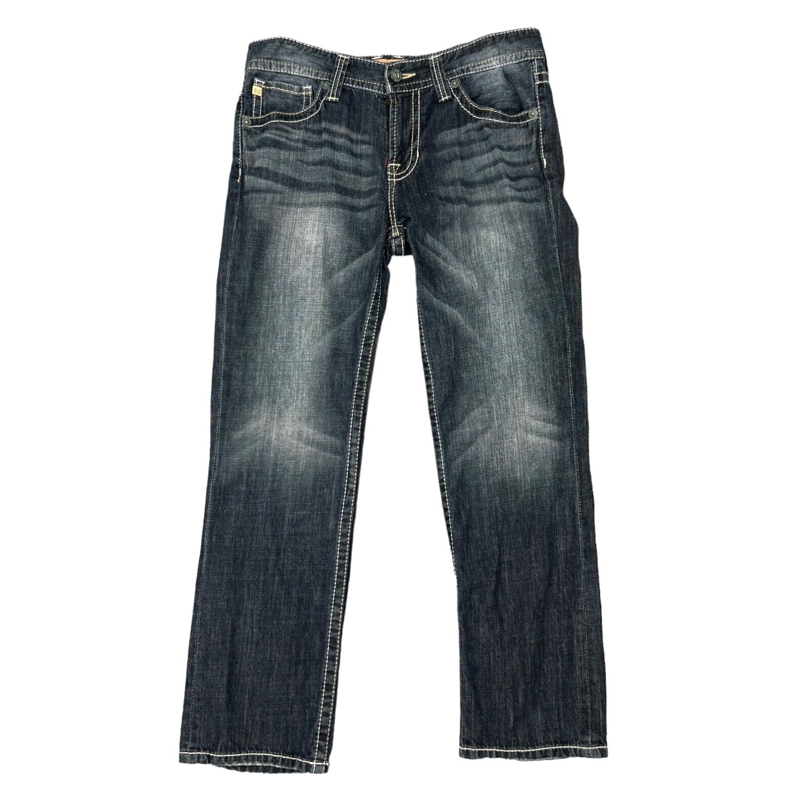 Vintage Big Star Jeans Mens 33 Dark Wash Union Straight Stretch Cotton ...