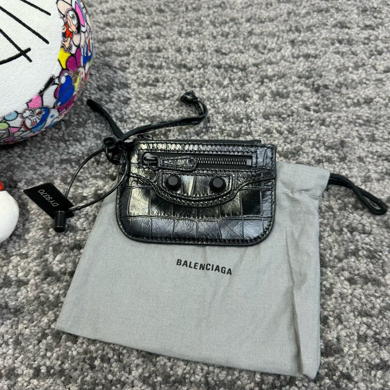 Balenciaga Balenciaga Le cagole crocodile coin purse | Grailed