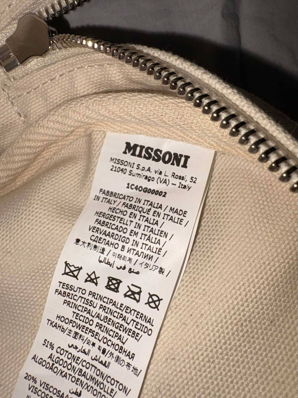 Missoni Missoni Nastri Pouch Bag Size ONE SIZE - 4 Thumbnail