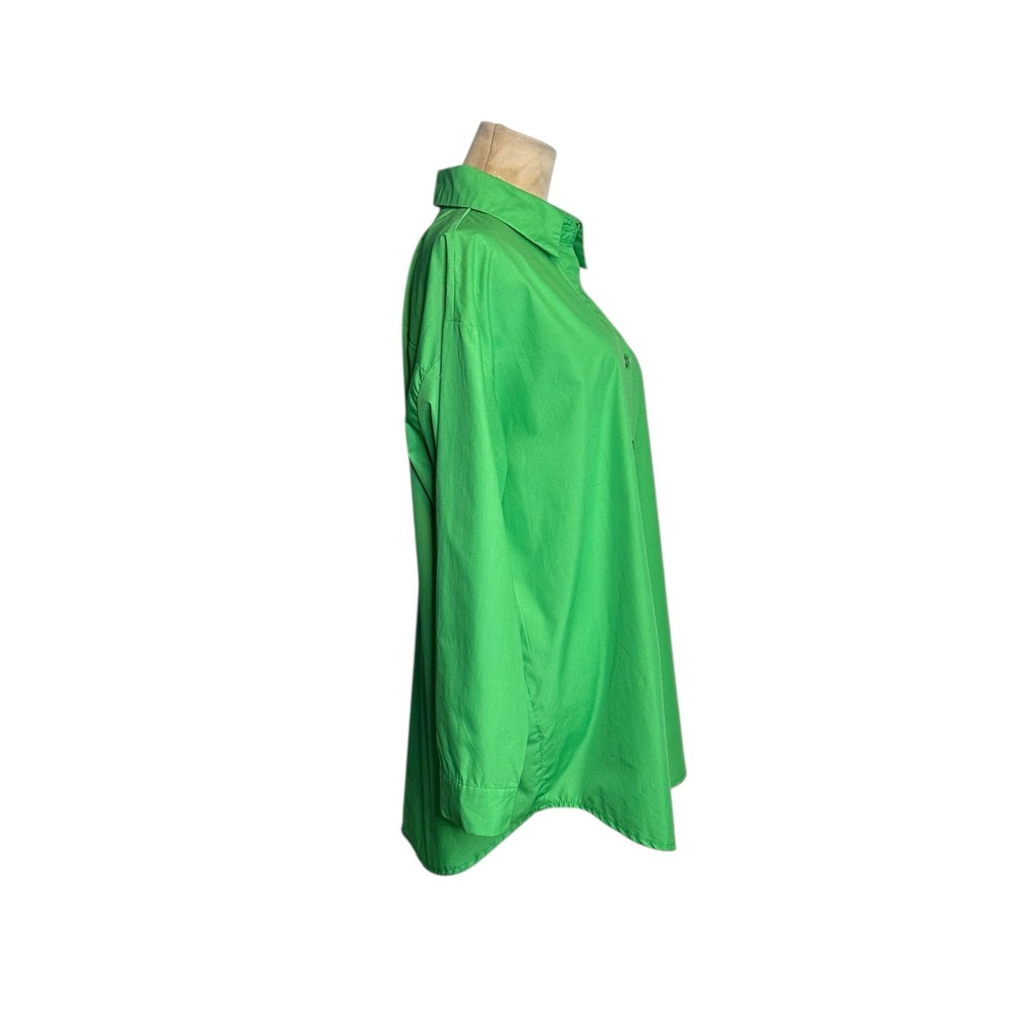 Shein Shein lime green long sleeves relax fit shirt size small Size S / US 4 / IT 40 - 7 Thumbnail