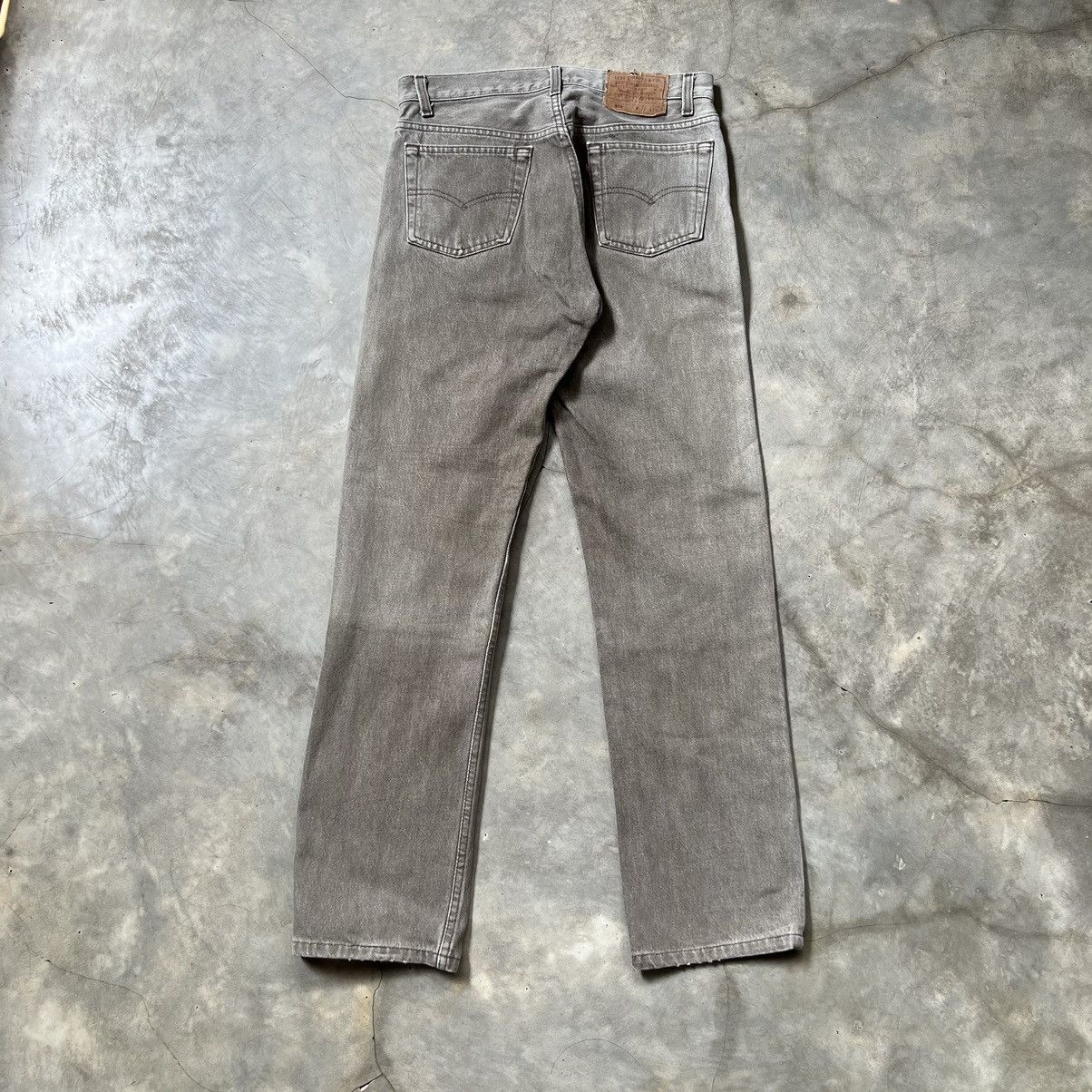 Levi's Vintage Levis 501 Distressed Washed Jeans Size US 30 / EU 46 - 2 Thumbnail