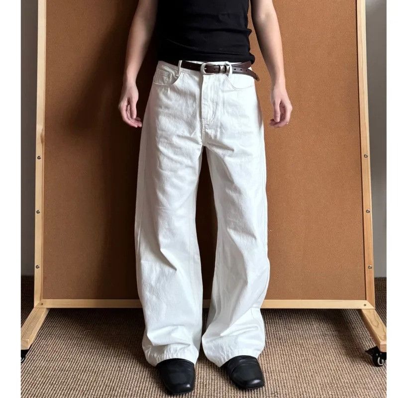 Jean Minimal Core Wide Leg Jeans Size US 33 - 1 Thumbnail