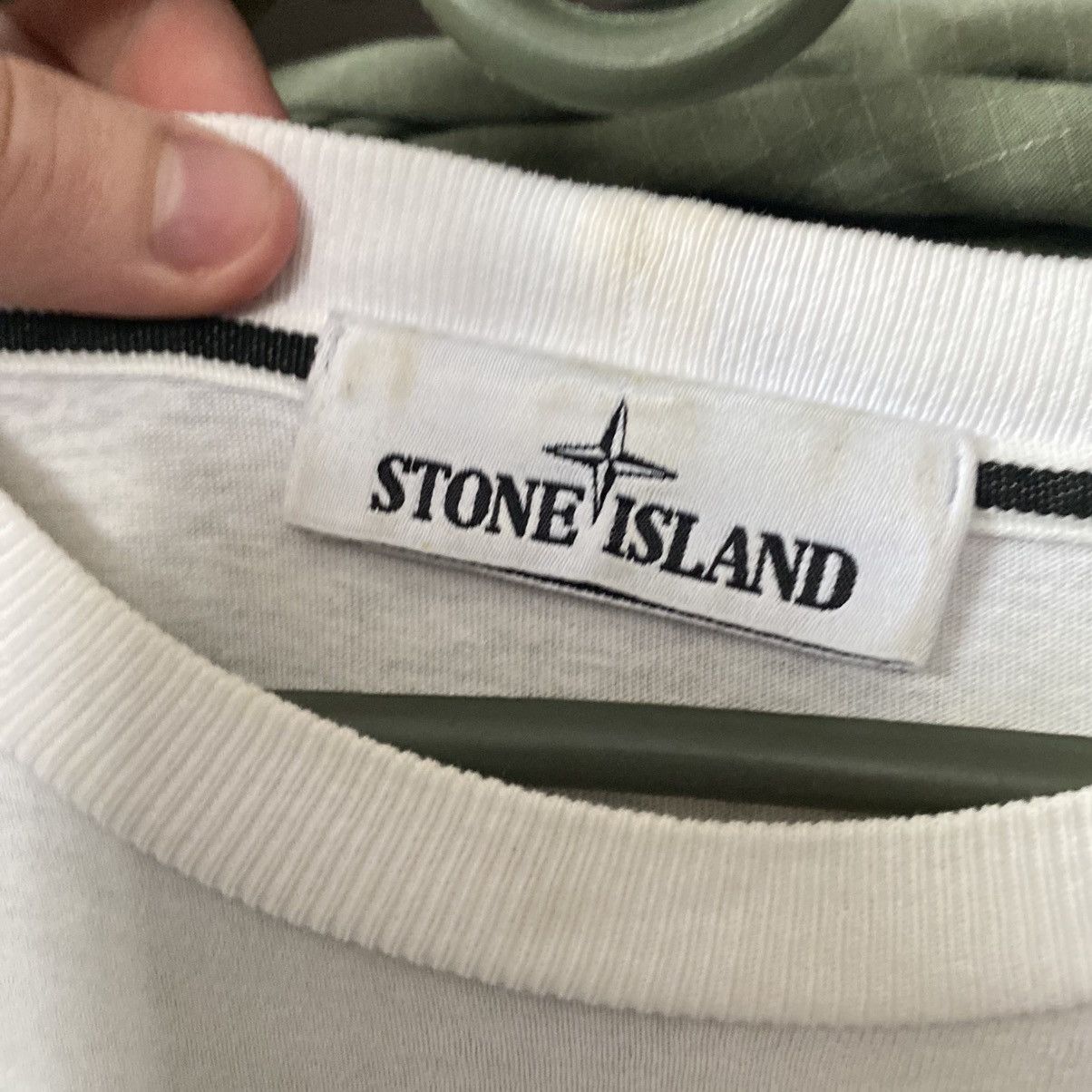 Stone Island Luxury Stone Island Big Graphic Logo y2k streetwear tee Size US S / EU 44-46 / 1 - 6 Thumbnail