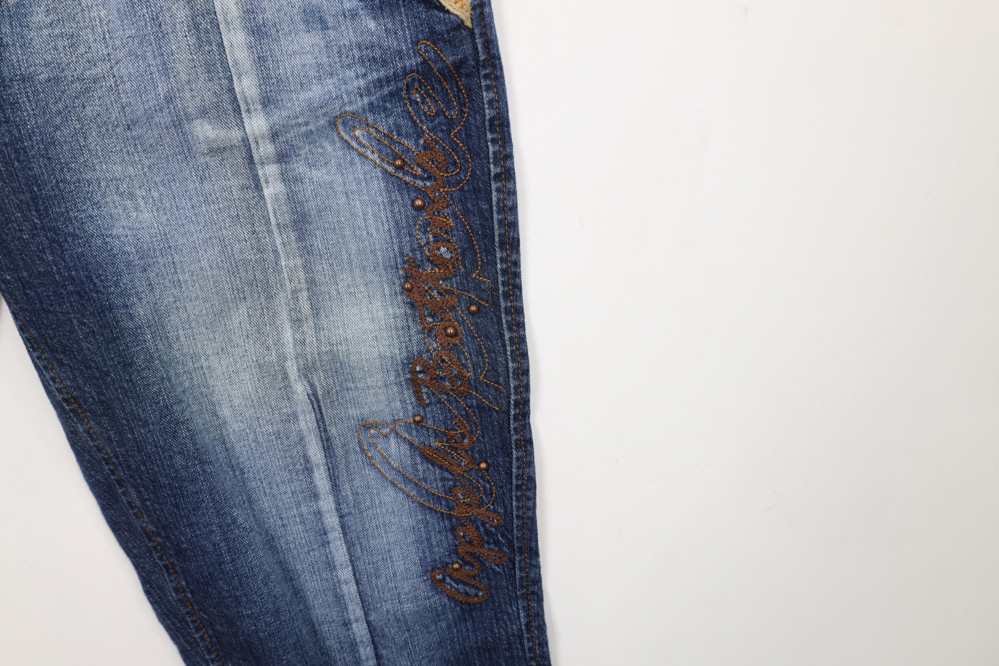 Vintage Vintage 90s Y2K Apple Bottoms Jeans Babydoll Capris Jeans Size 32" / US 10 / IT 46 - 5 Thumbnail