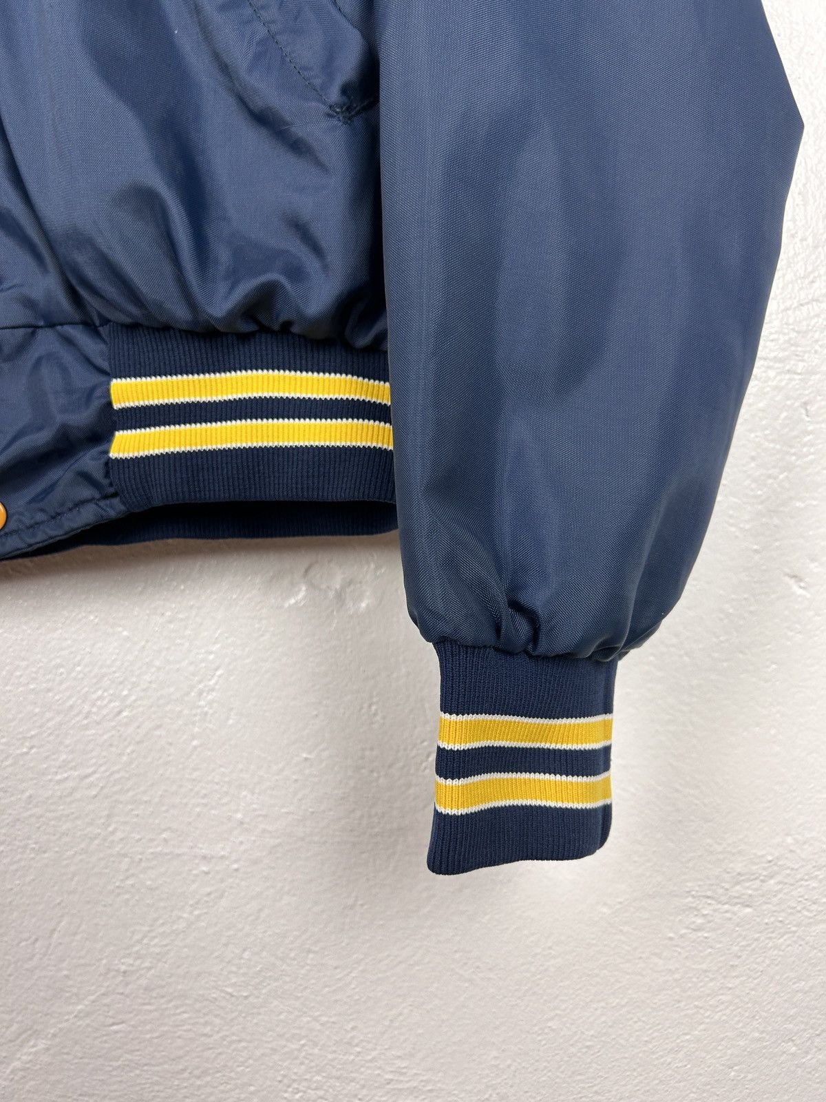Holloway 80s Vintage Michigan State Spartans Holloway Bomber Jacket Size US L / EU 52-54 / 3 - 6 Thumbnail