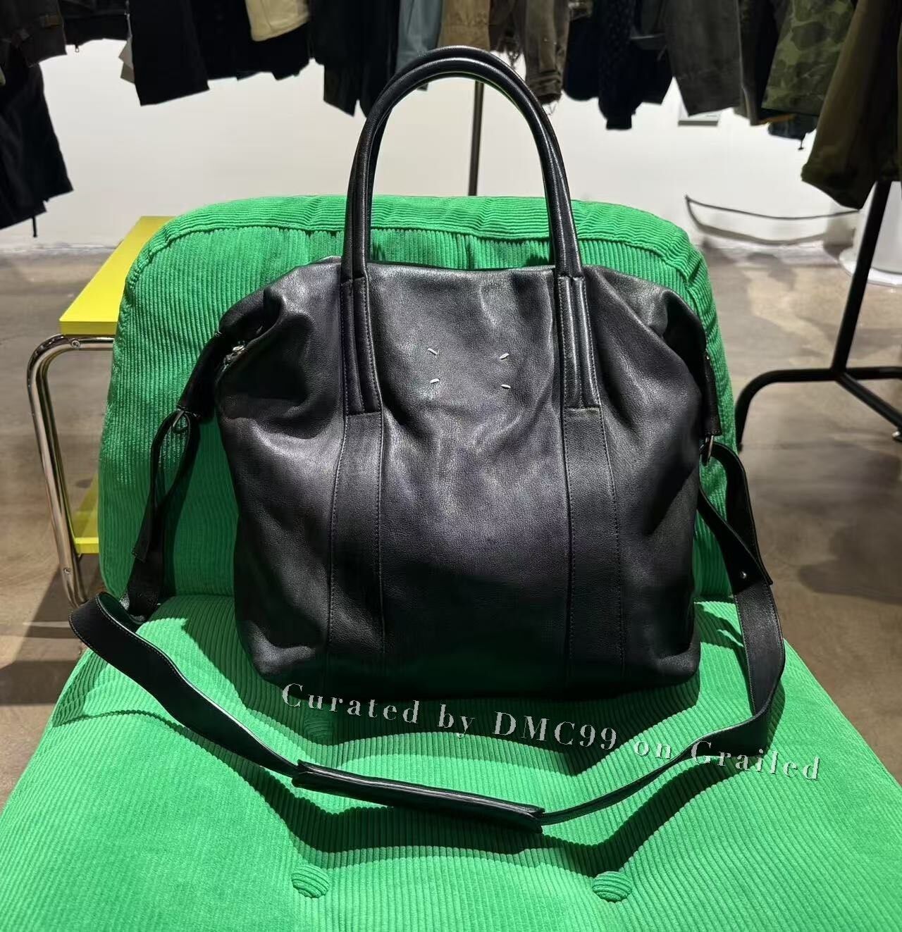 Maison Margiela Maison Martin Margiela 2010s Black Travel Bag